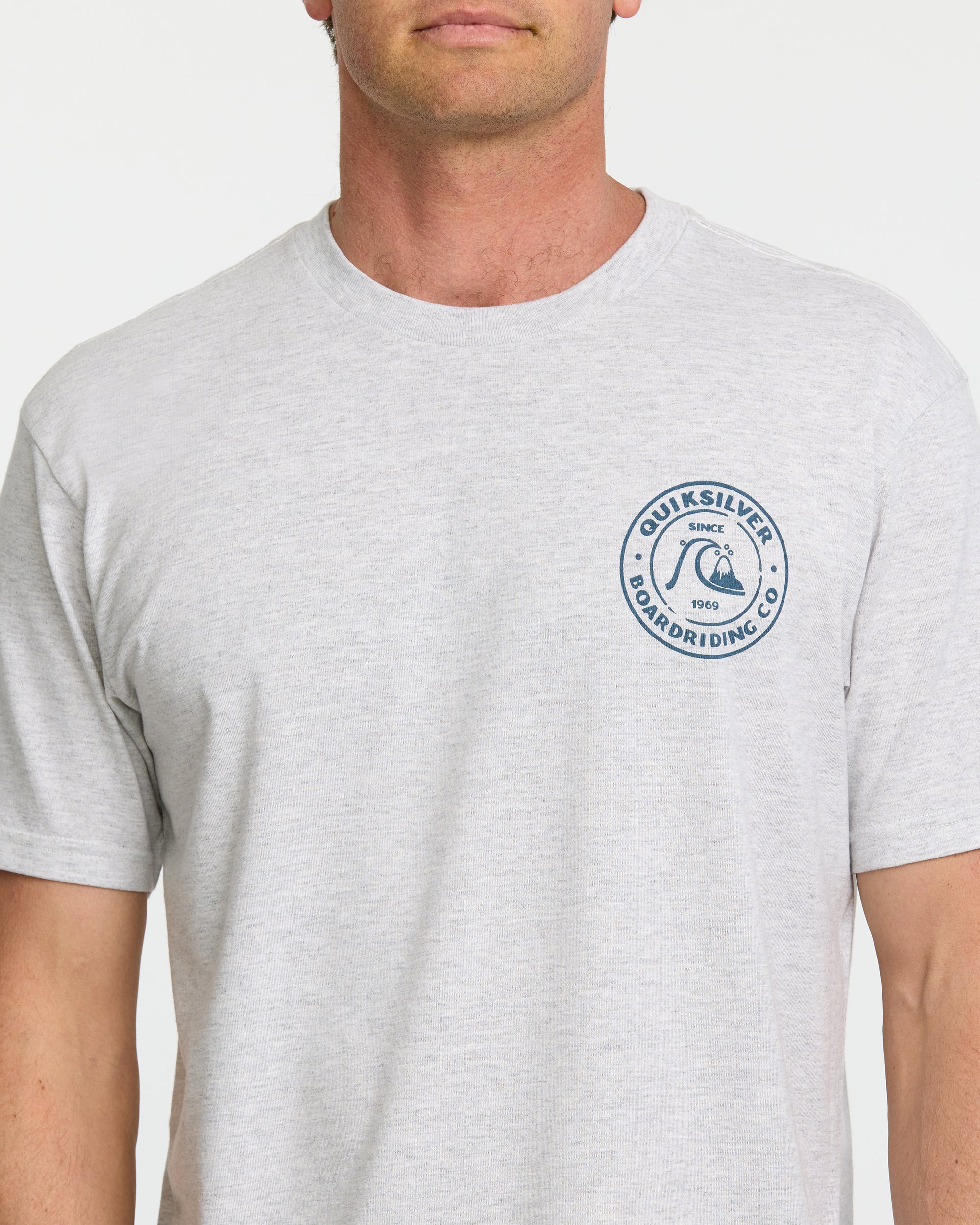 Bubbles T-Shirt - Silver White Heather - Image 5