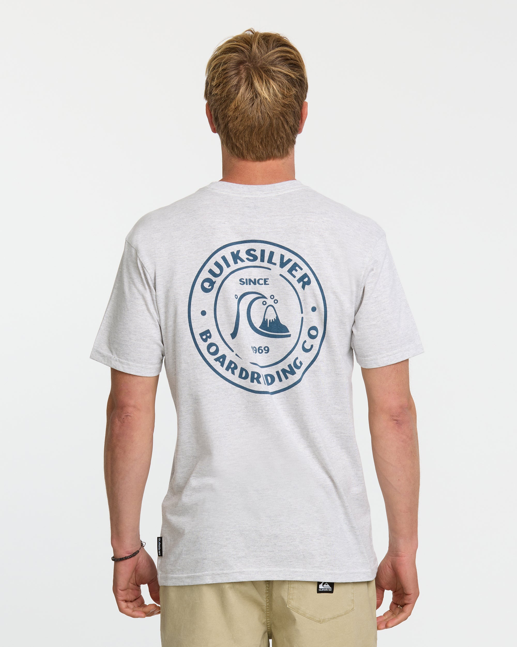 Bubbles T-Shirt - Silver White Heather - Image 2