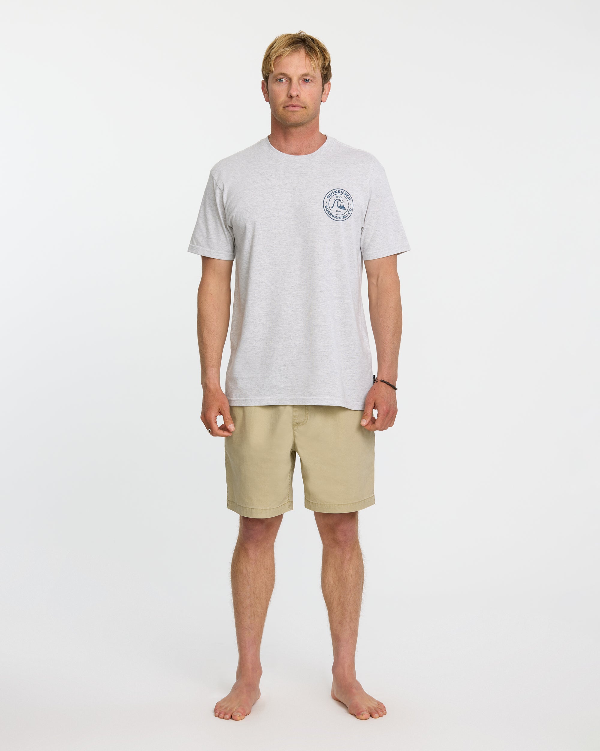 Bubbles T-Shirt - Silver White Heather - Image 3