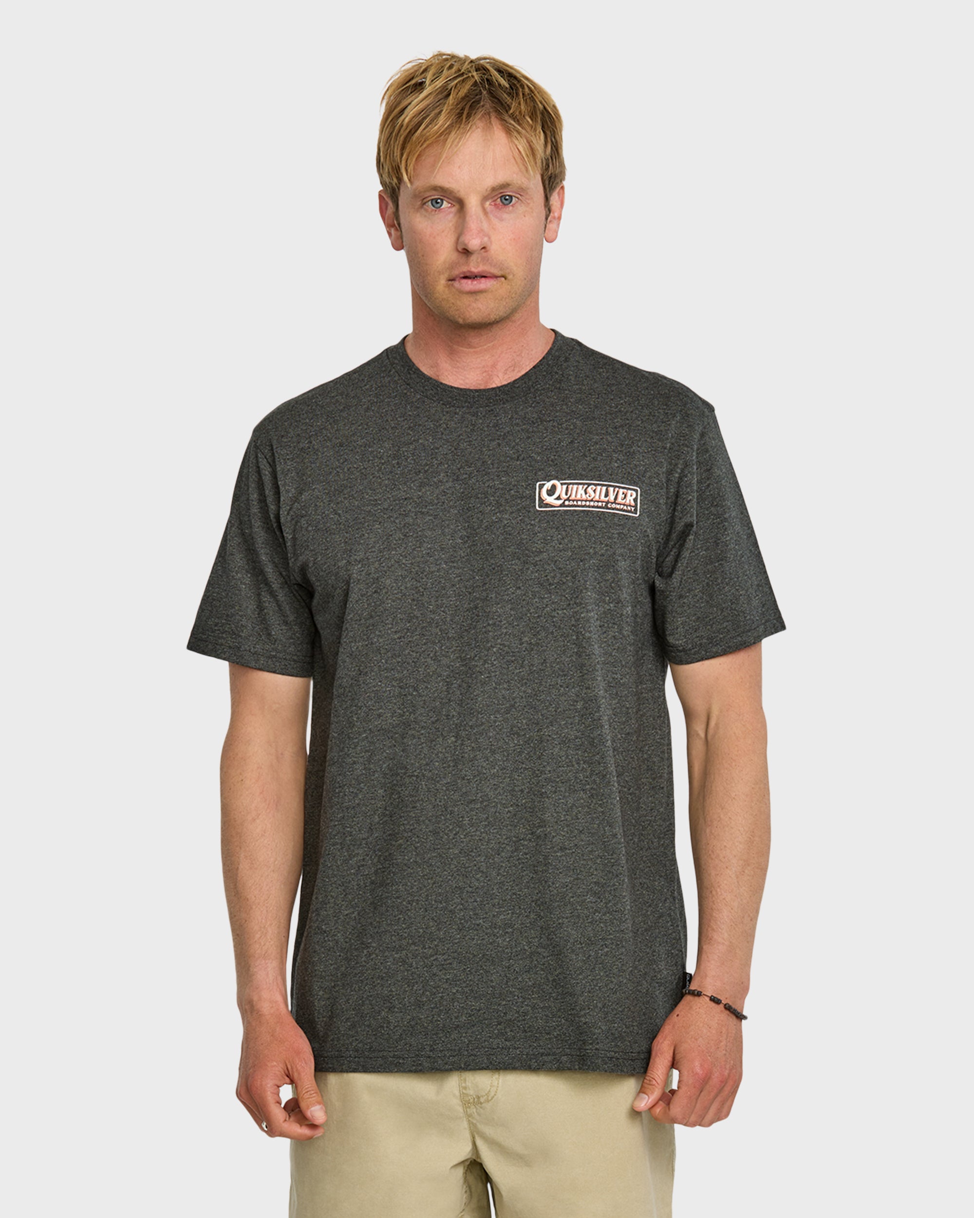 Garage Sign T-Shirt - Charcoal Heather