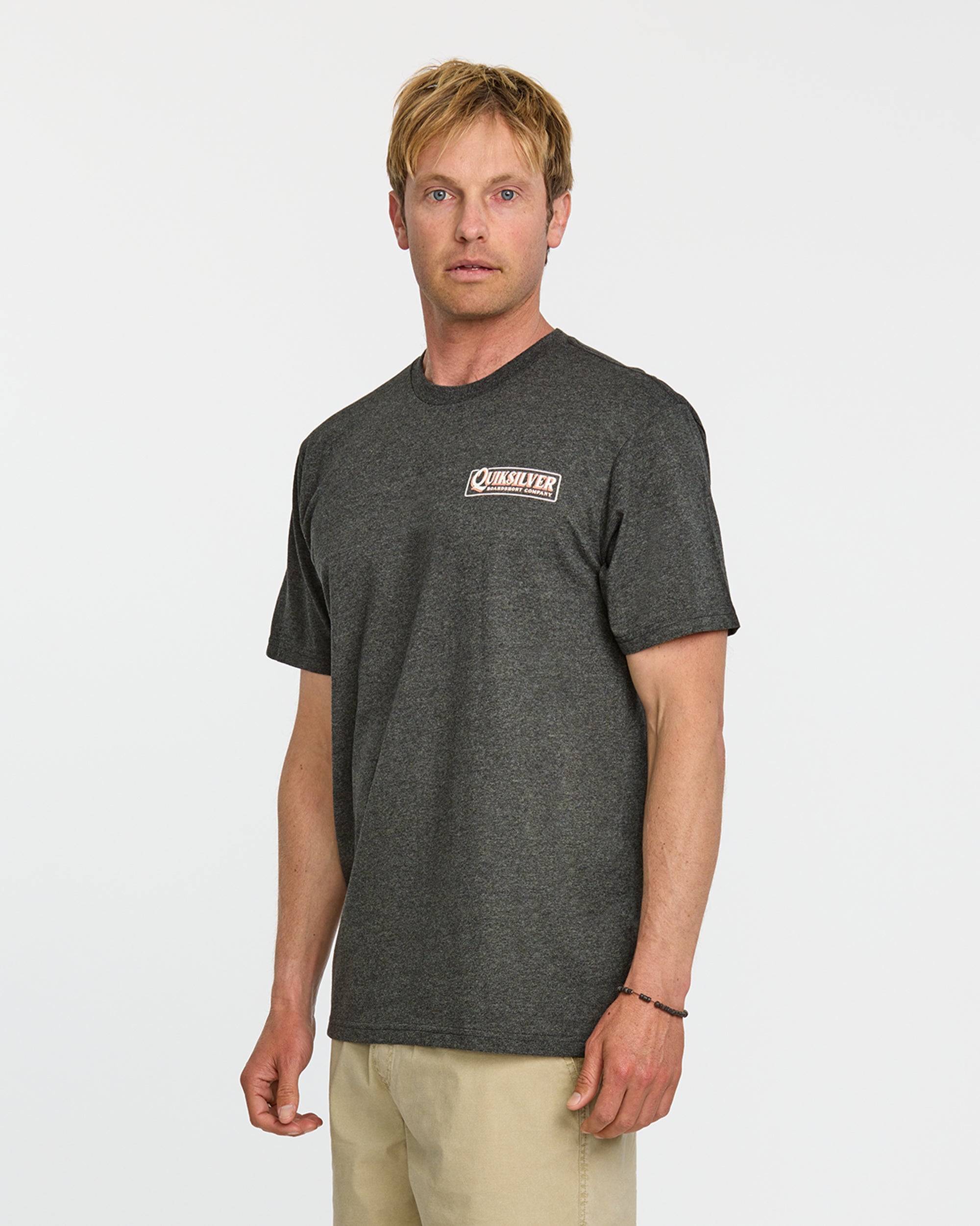 Garage Sign T-Shirt - Charcoal Heather - Image 4