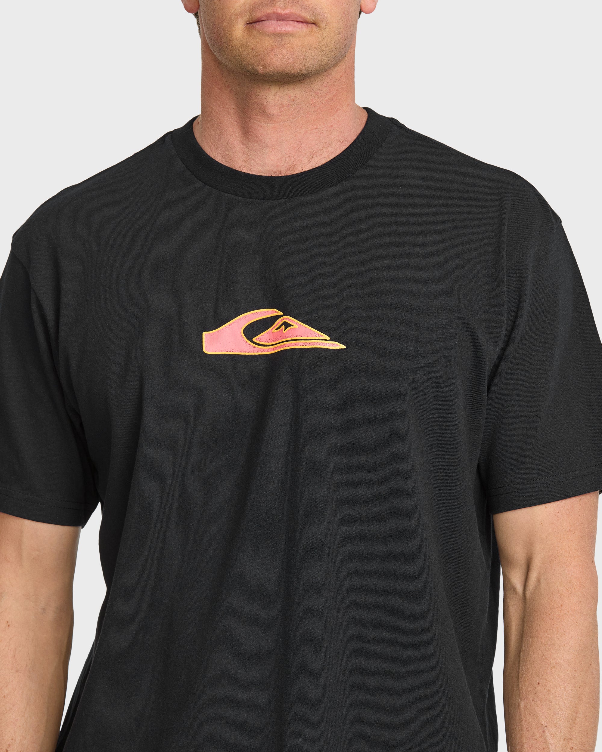 Oval Torch T-Shirt - Black - Image 5