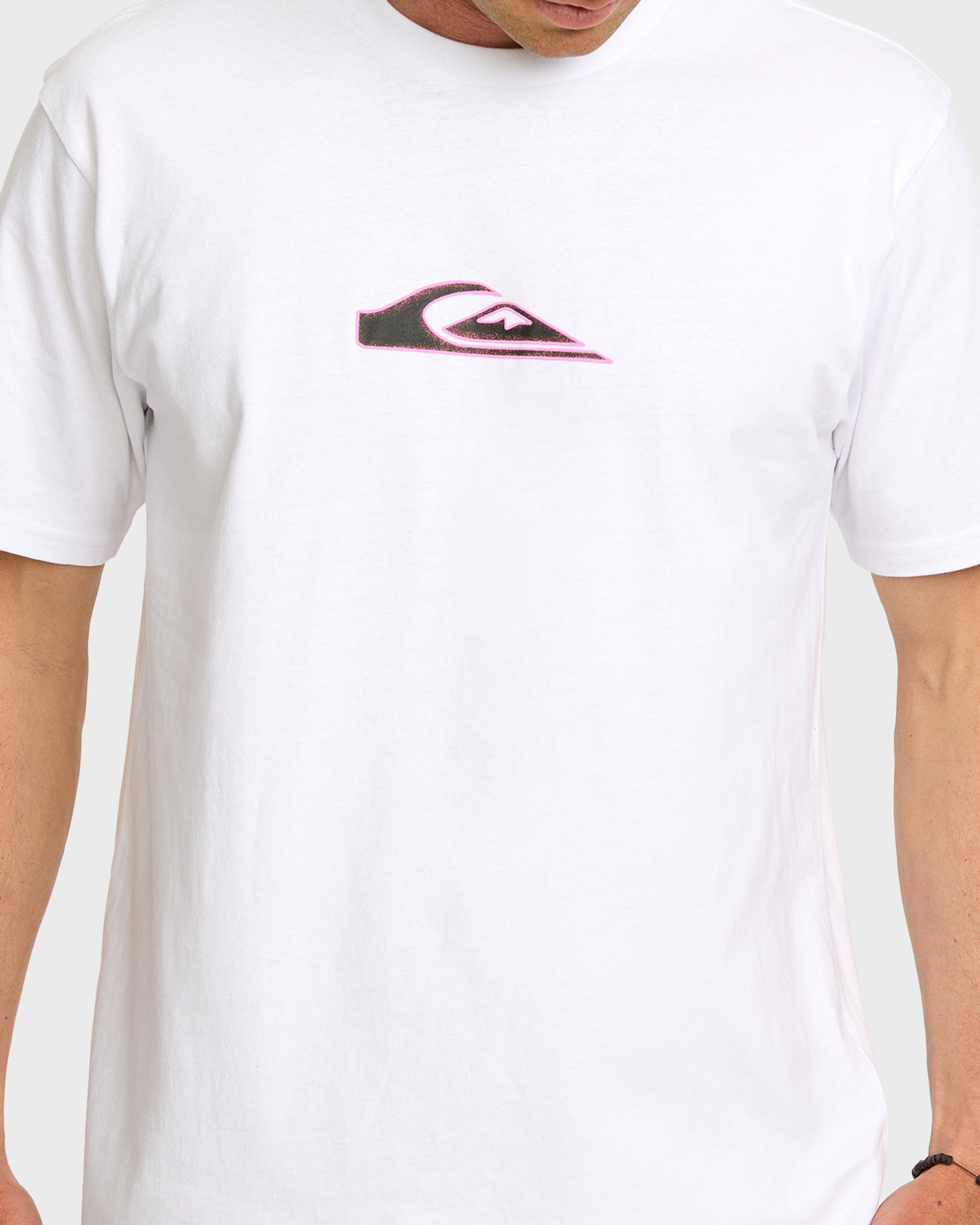 Oval Torch T-Shirt - White - Image 5