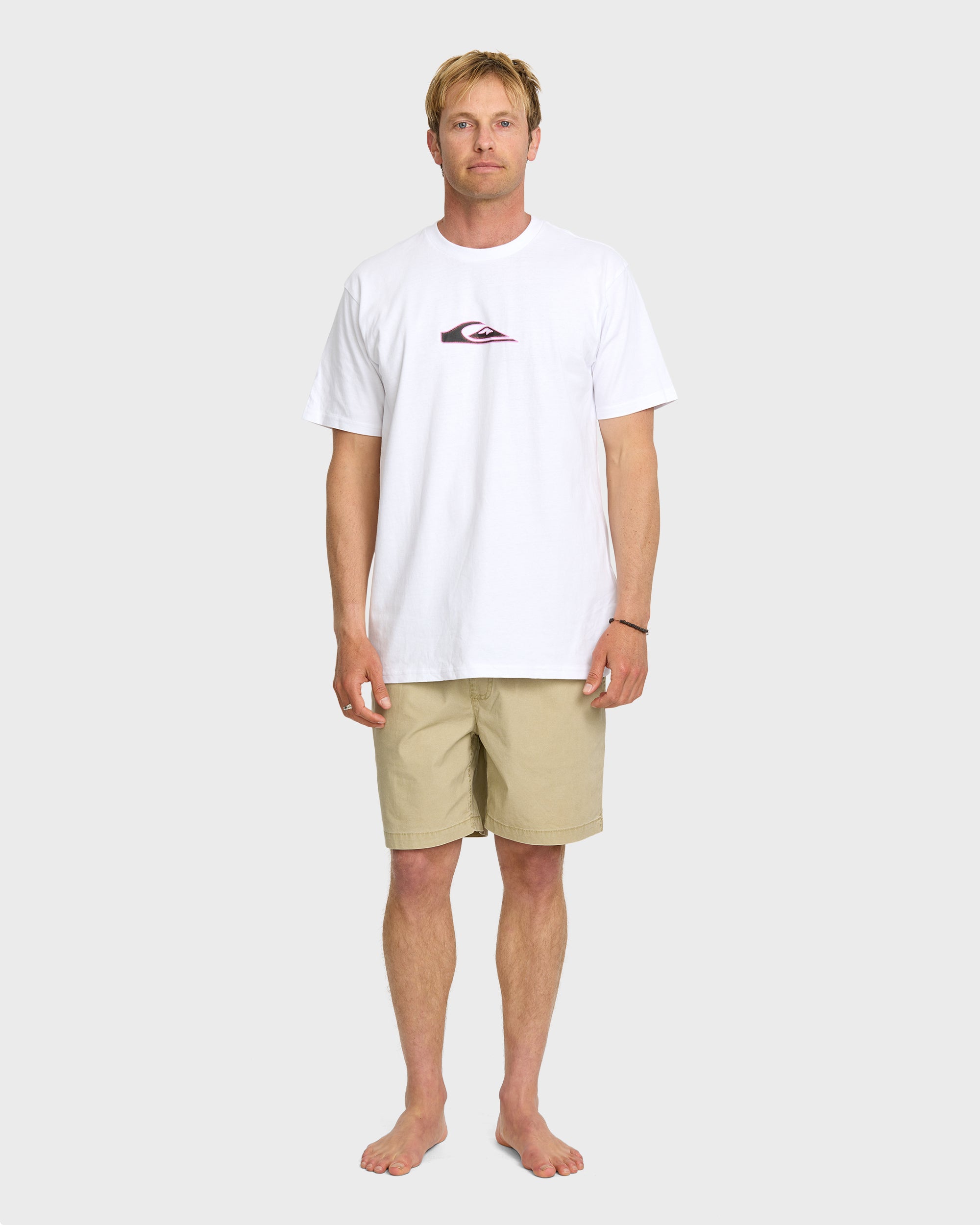 Oval Torch T-Shirt - White - Image 3