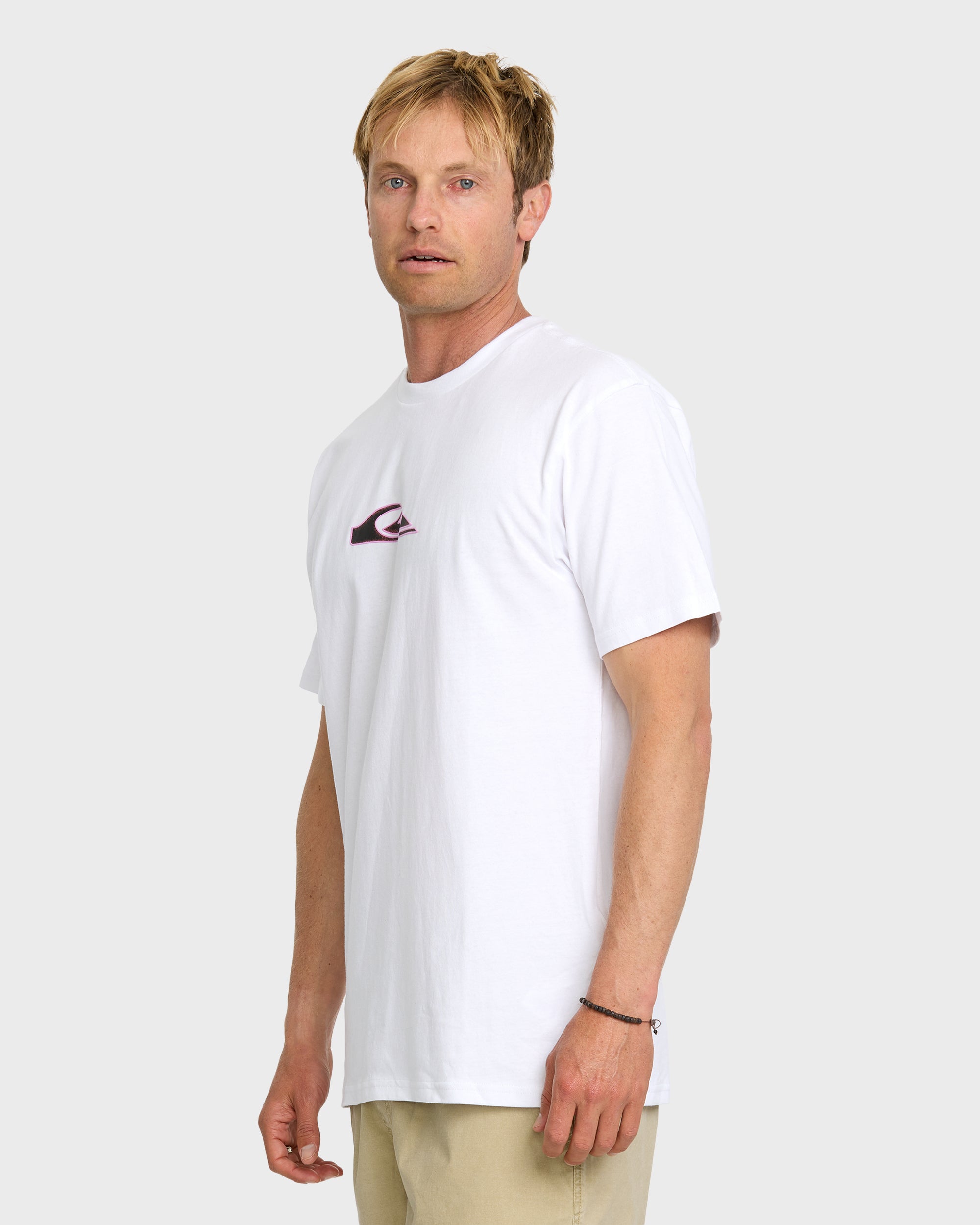 Oval Torch T-Shirt - White - Image 4