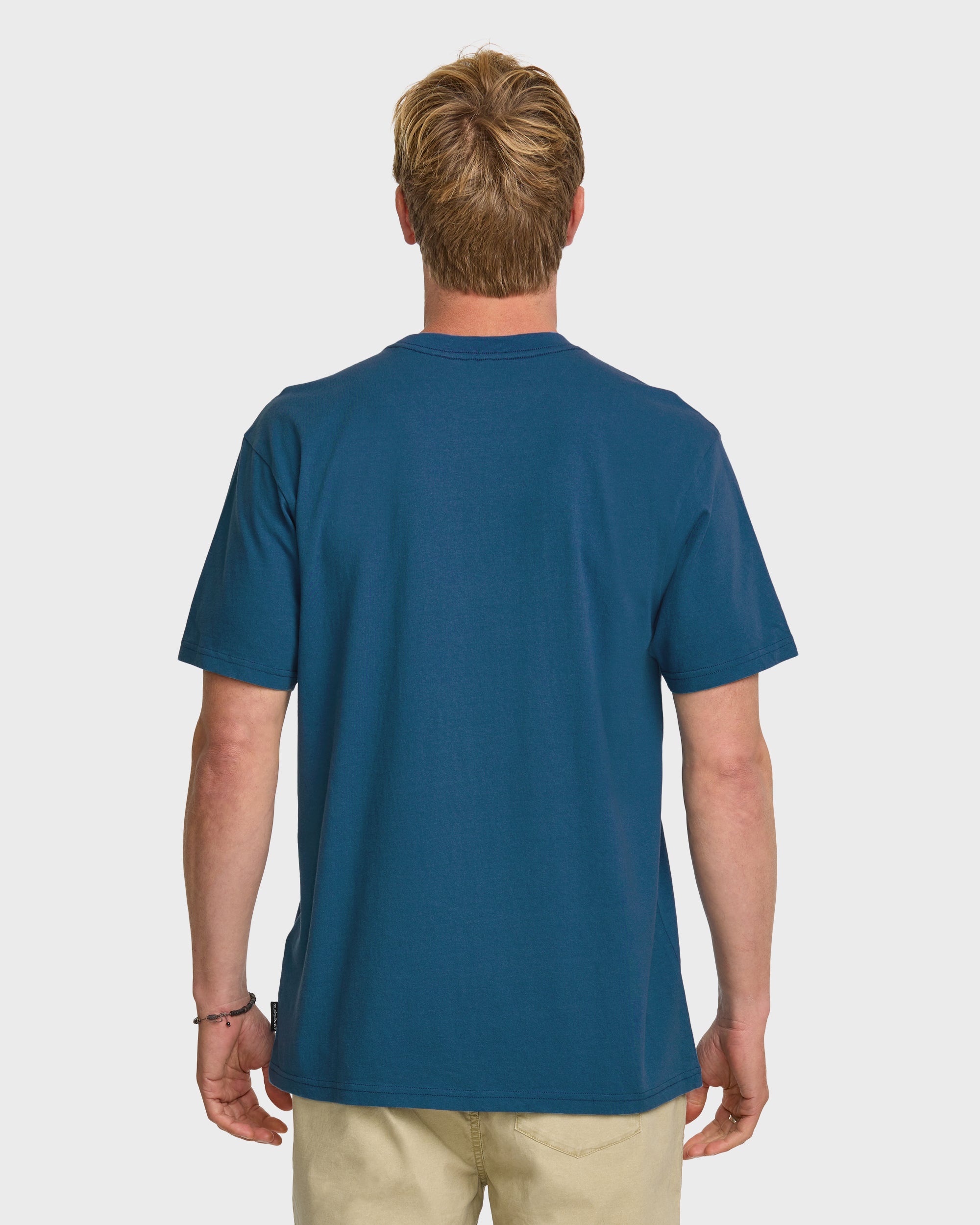No Straight Lines Stw T-Shirt - Blue Steel - Image 2