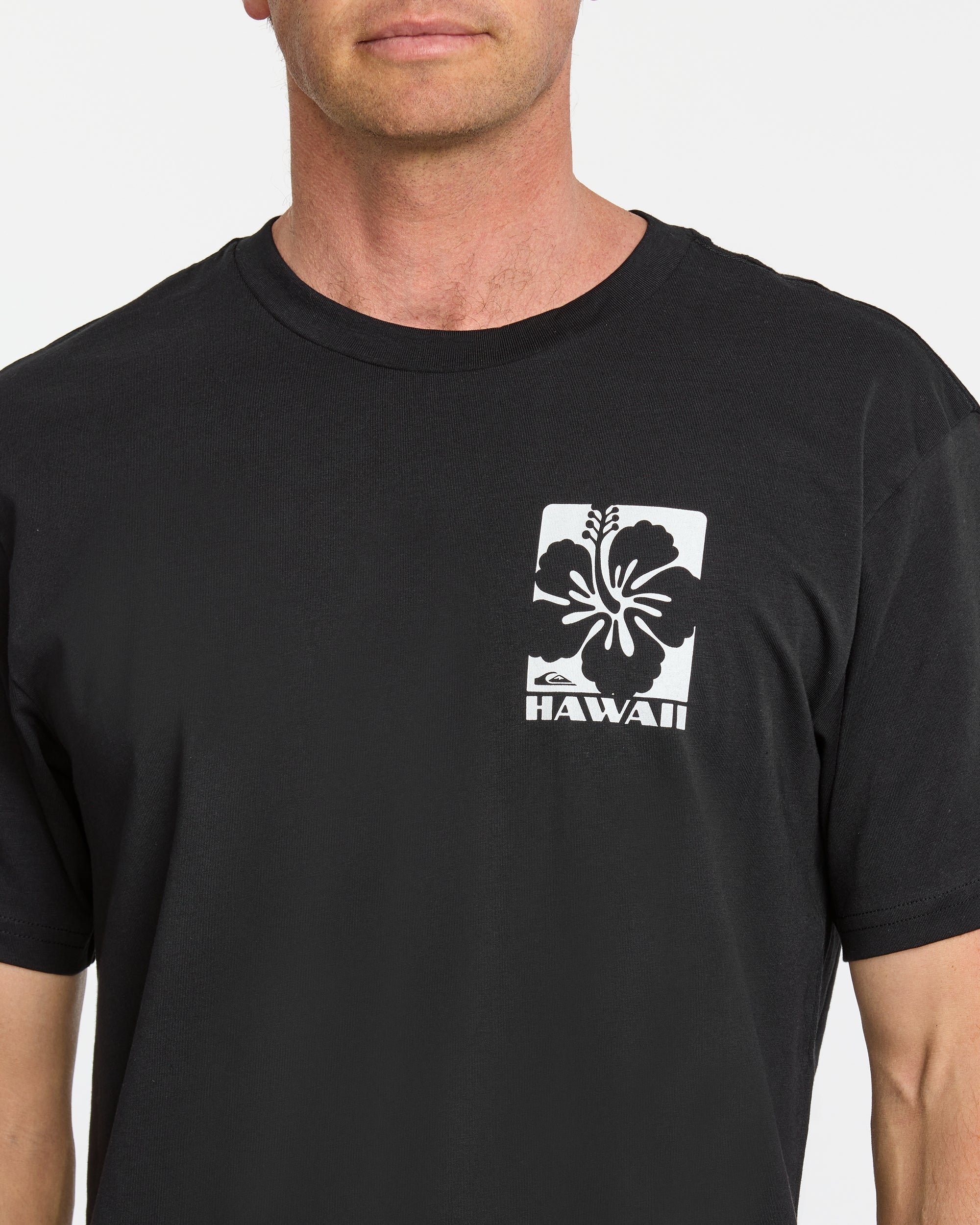 Hi Hibiscus Classic T-shirt - Black - Image 5