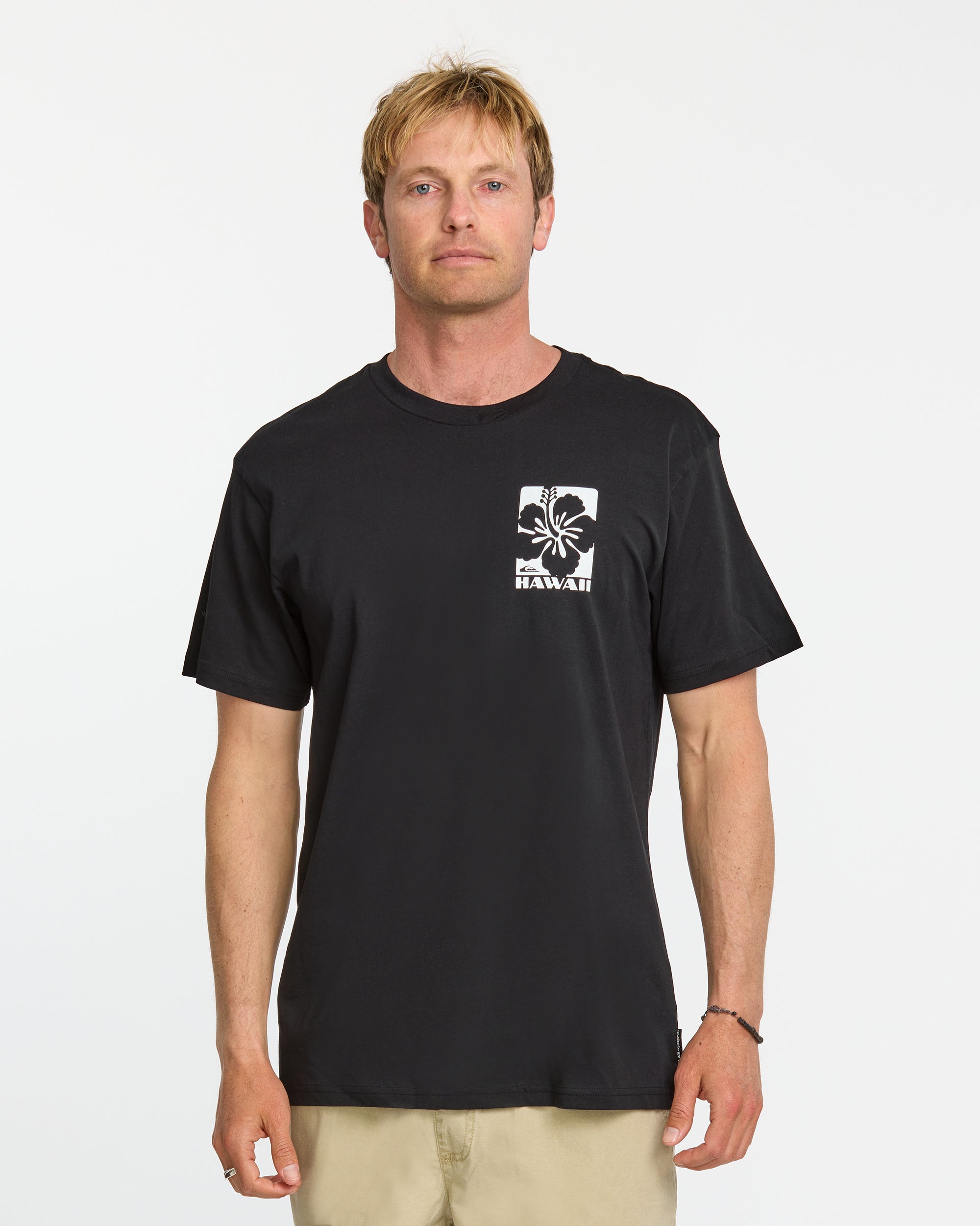 Hi Hibiscus Classic T-shirt - Black