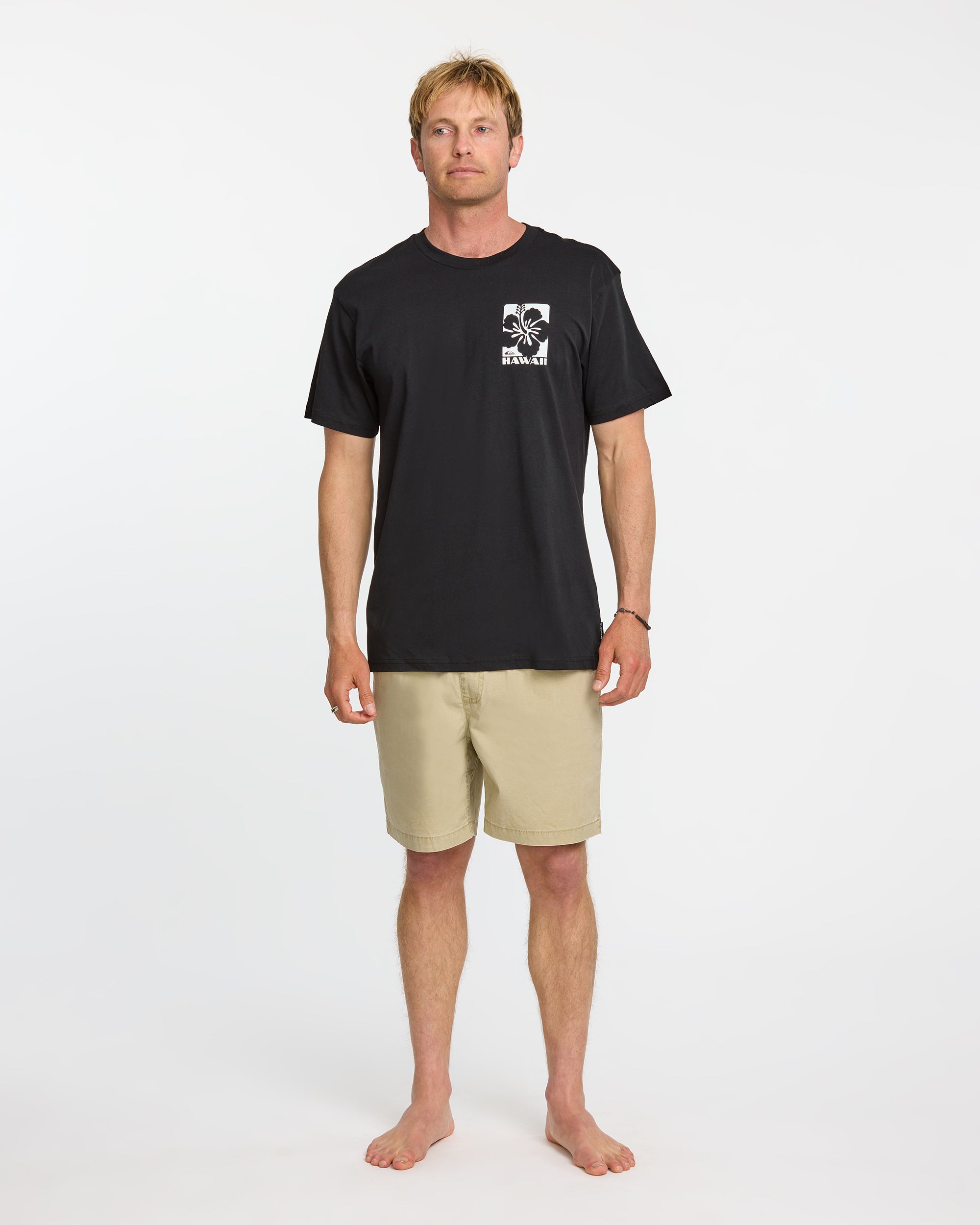 Hi Hibiscus Classic T-shirt - Black - Image 3