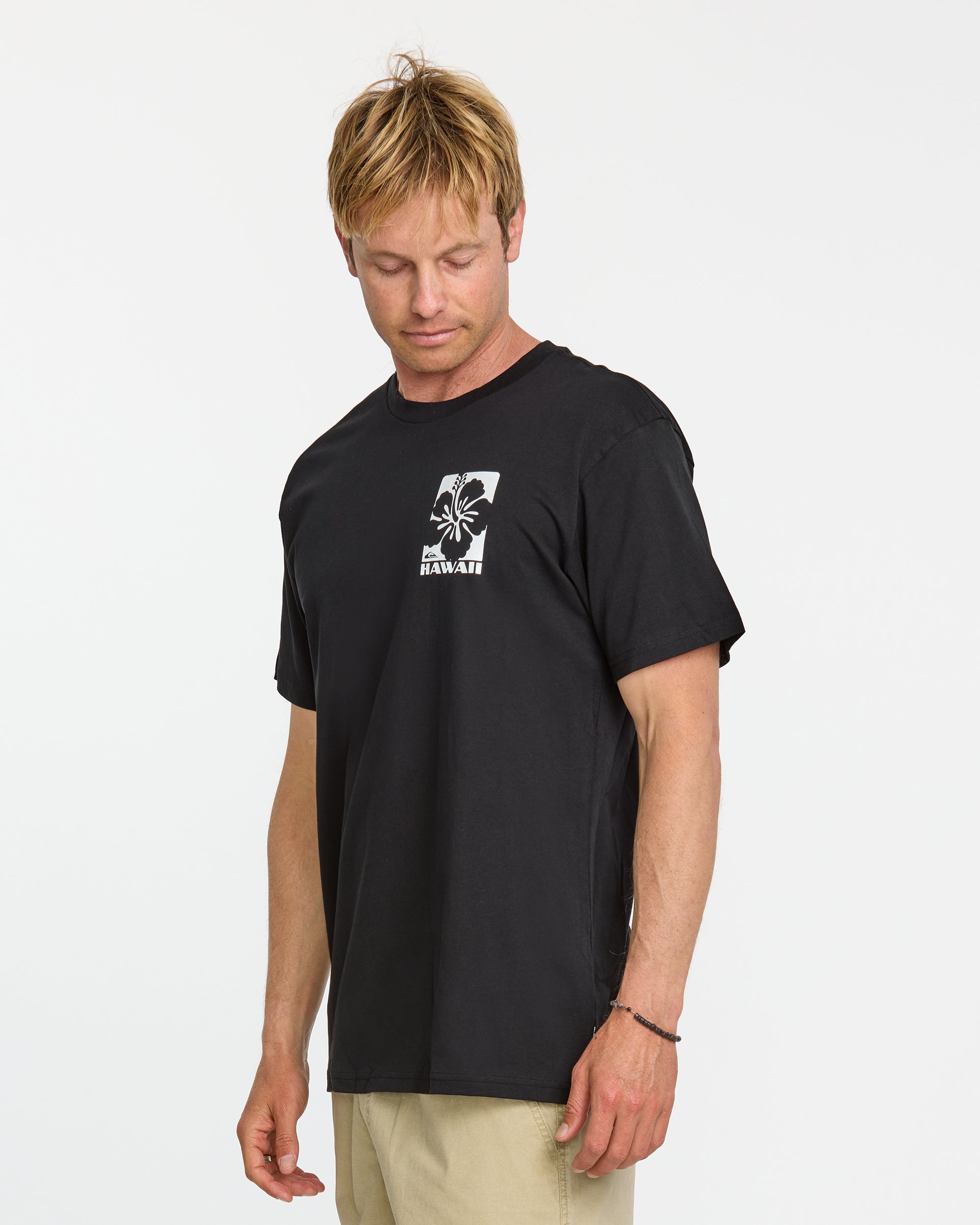 Hi Hibiscus Classic T-shirt - Black - Image 4