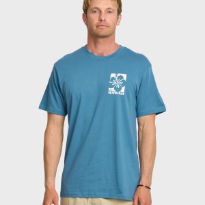 Hi Hibiscus Classic T-shirt - Copen Blue