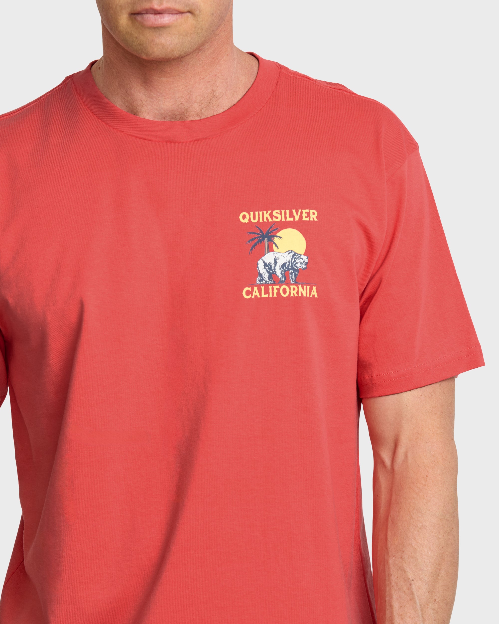 Ca Bear Set T-Shirt - Coral - Image 5
