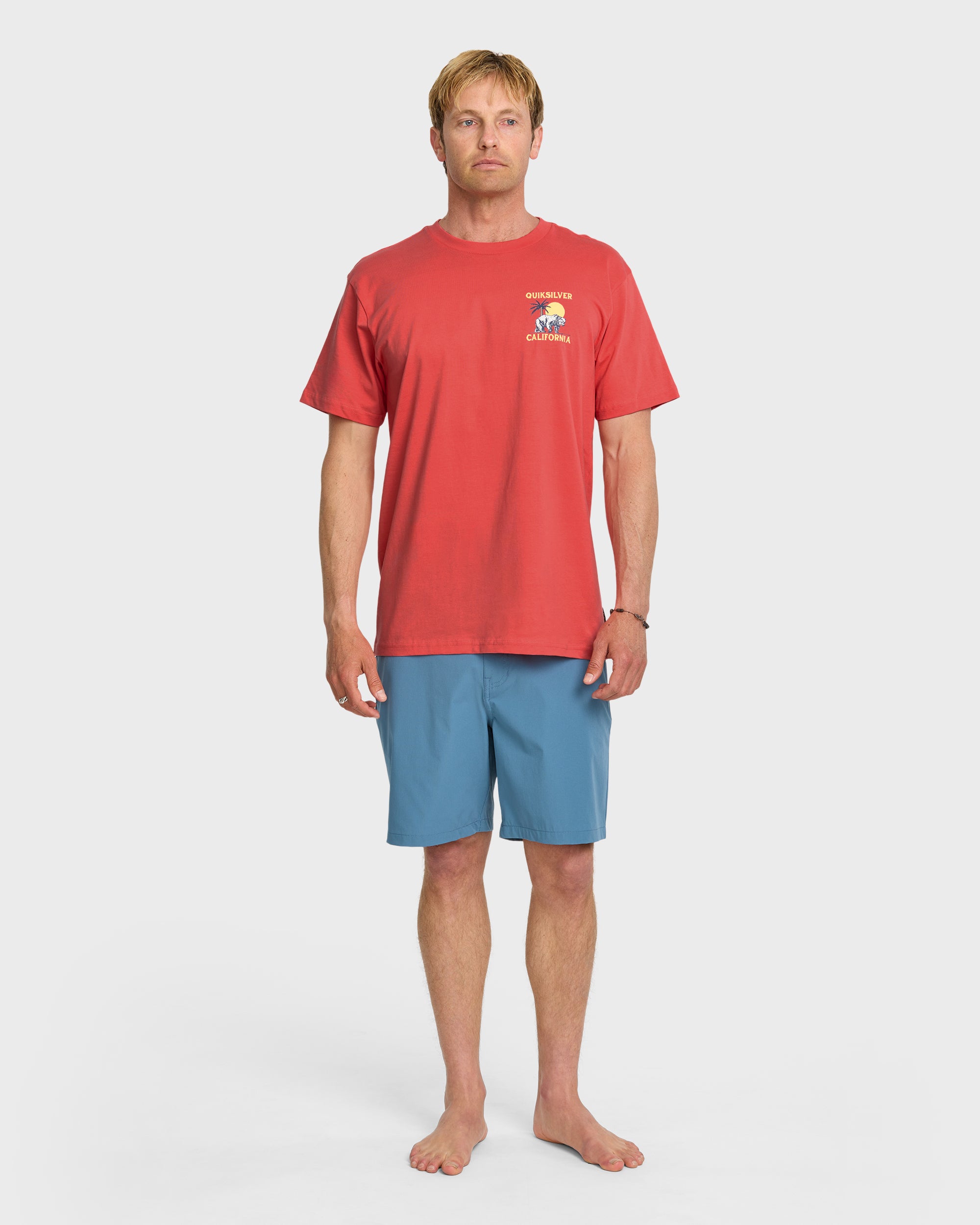 Ca Bear Set T-Shirt - Coral - Image 3