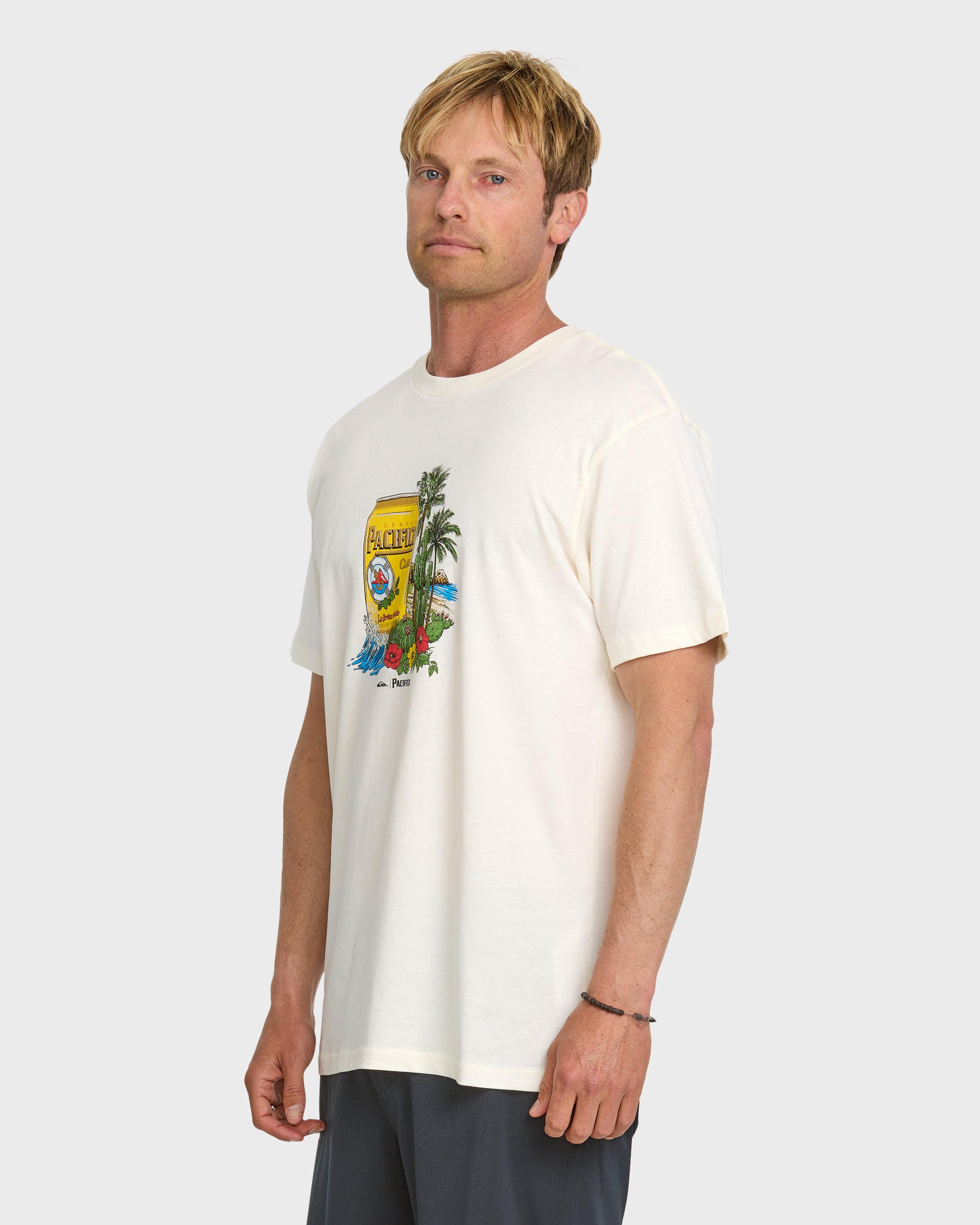 Quiksilver x Pacifico Sunstroke T-Shirt - Tofu - Image 6
