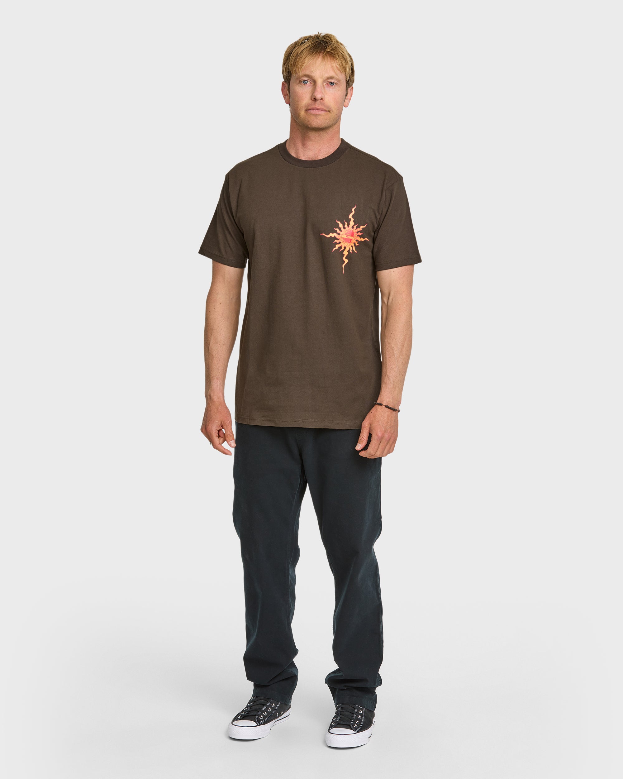 Solaris Mercury T-Shirt - Dark Roast Brown - Image 3