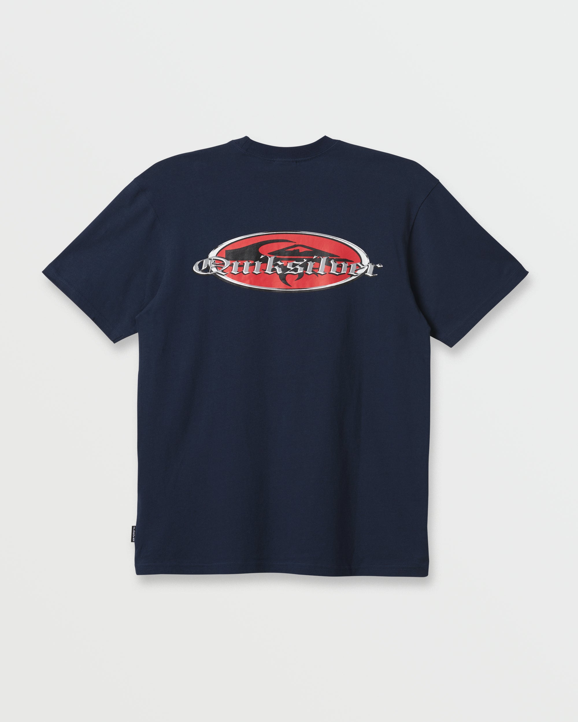 Chrome English Mercury T-Shirt - Black Iris - Image 7