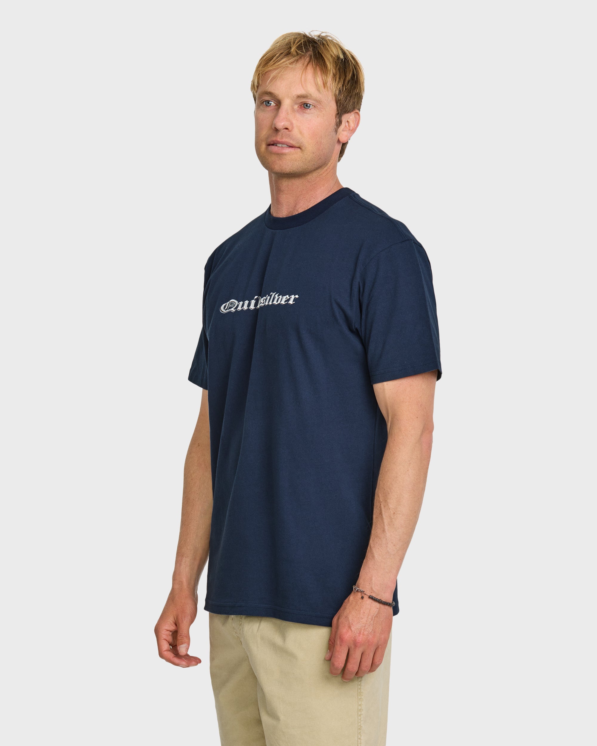Chrome English Mercury T-Shirt - Black Iris - Image 4