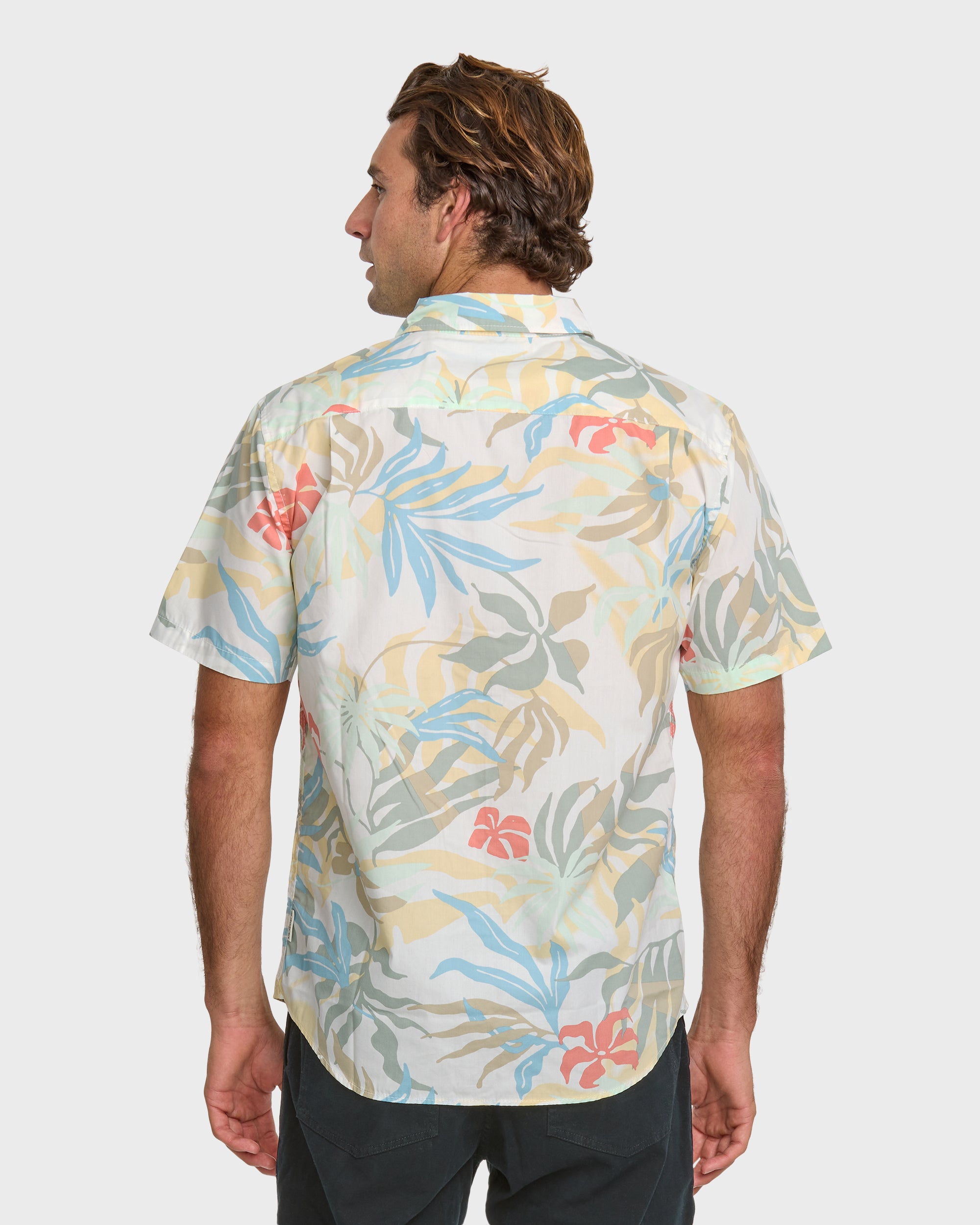 Blueweed Classic Short Sleeve Shirt - Off White - Image 2