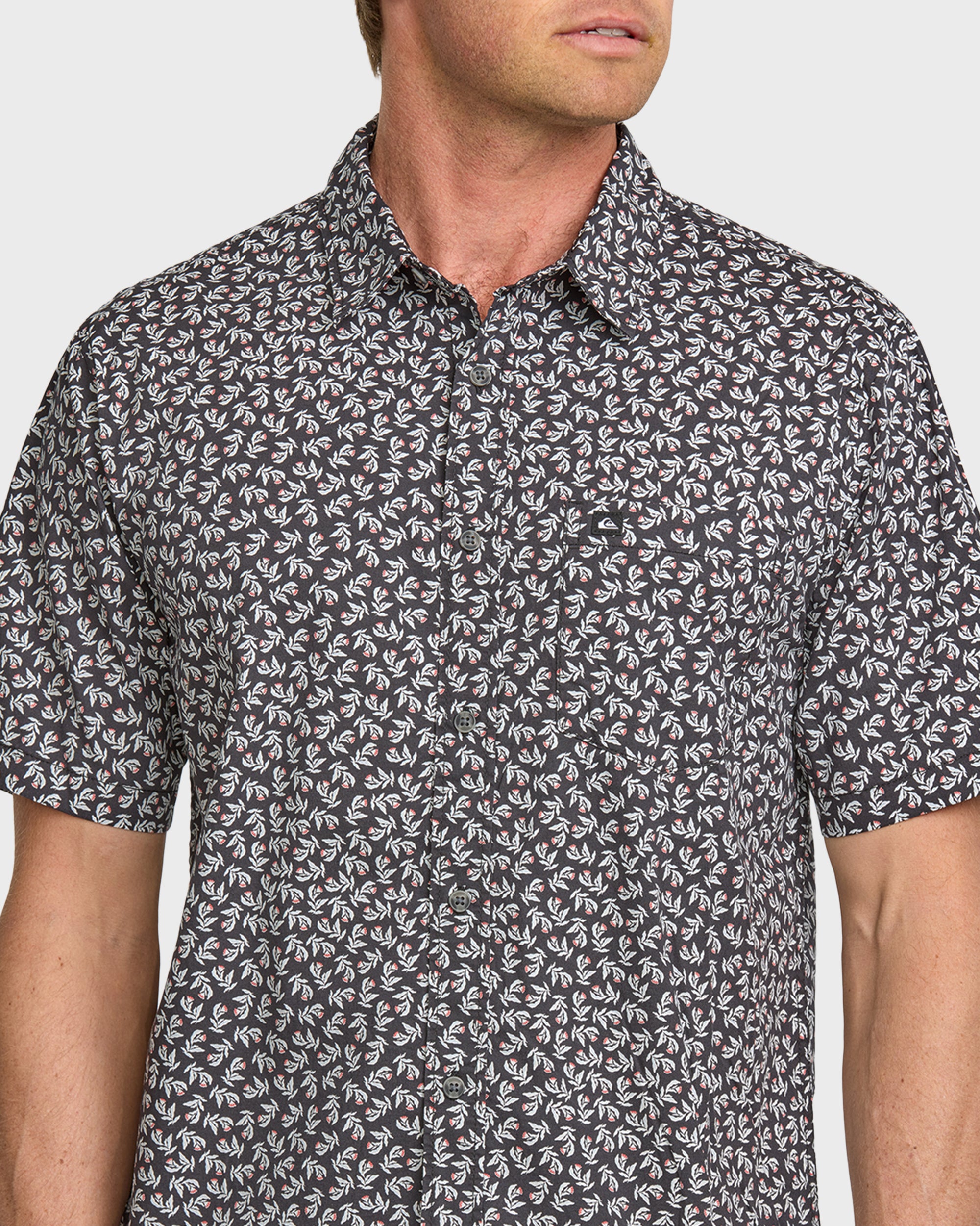Ditseaweed Classic Stretch Short Sleeve Shirt - Phantom - Image 5