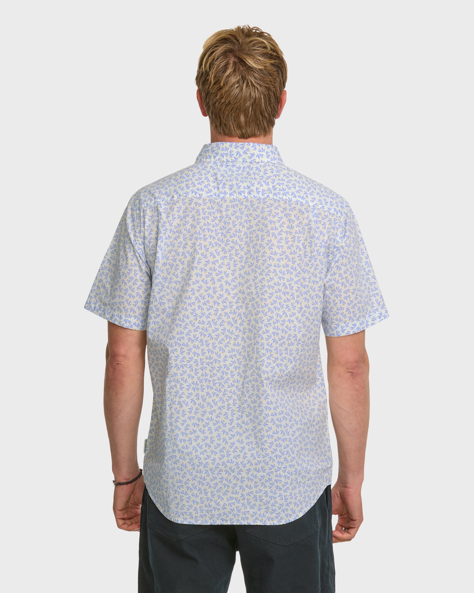 Ditseaweed Classic Stretch Short Sleeve Shirt - Skyway - Image 2
