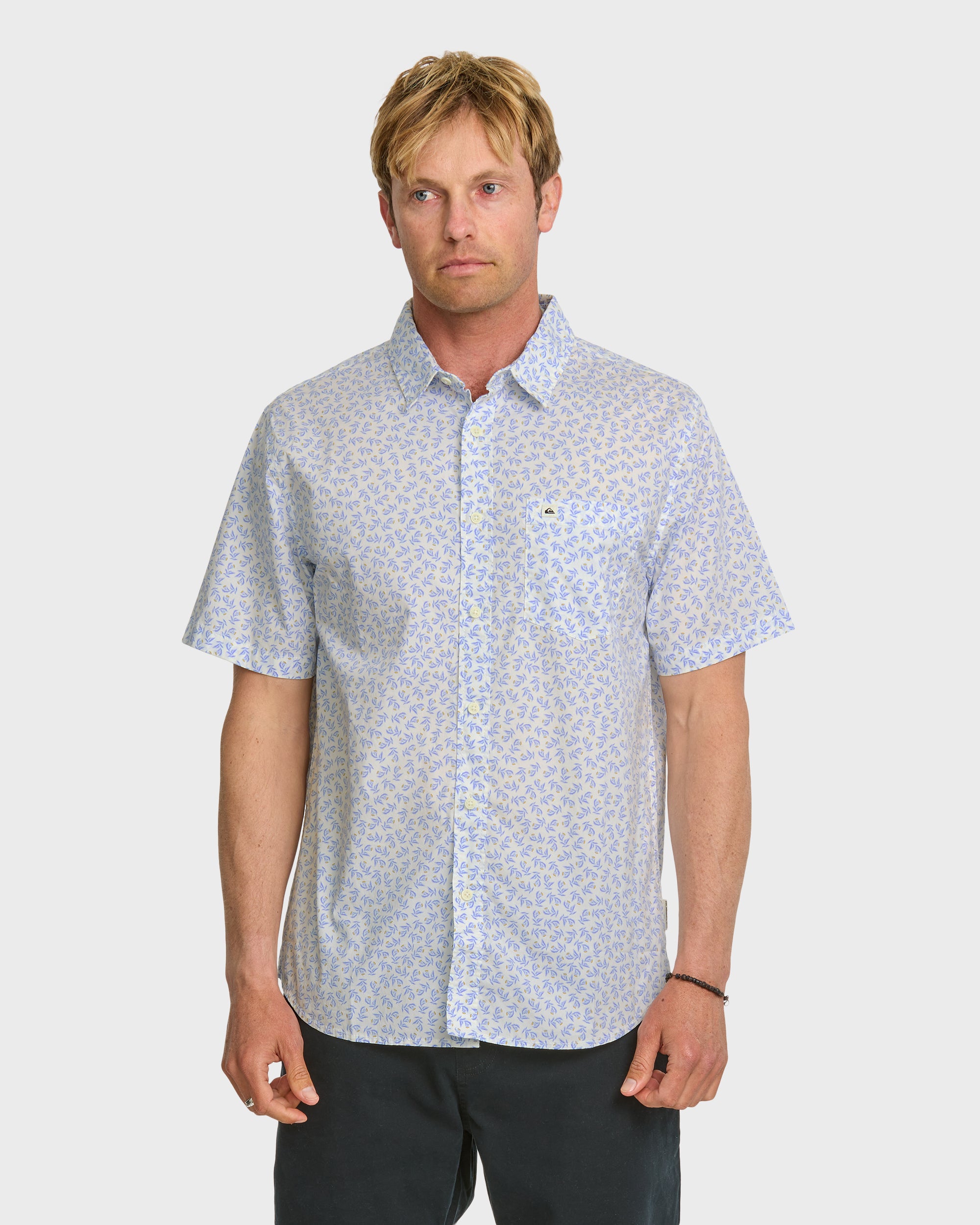 Ditseaweed Classic Stretch Short Sleeve Shirt - Skyway