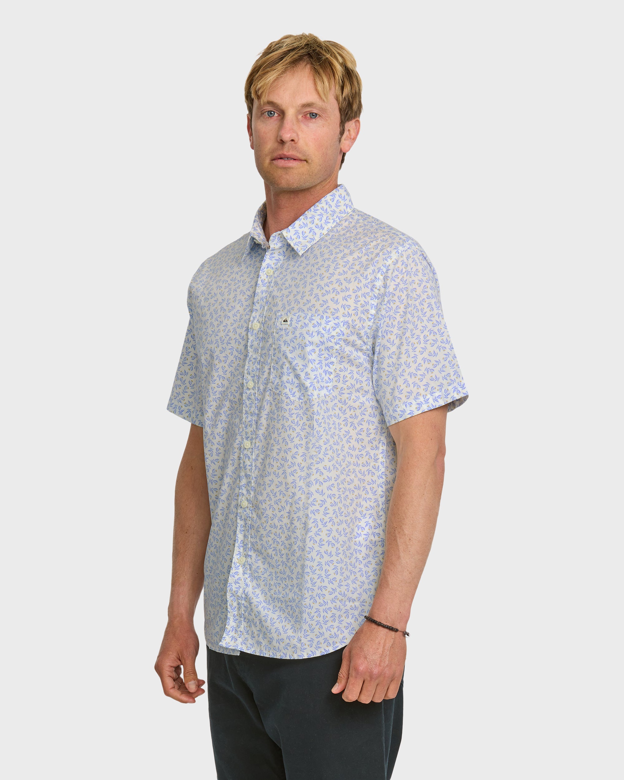 Ditseaweed Classic Stretch Short Sleeve Shirt - Skyway - Image 4