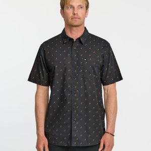 Kapu Mini Classics Short Sleeve Shirt - Black