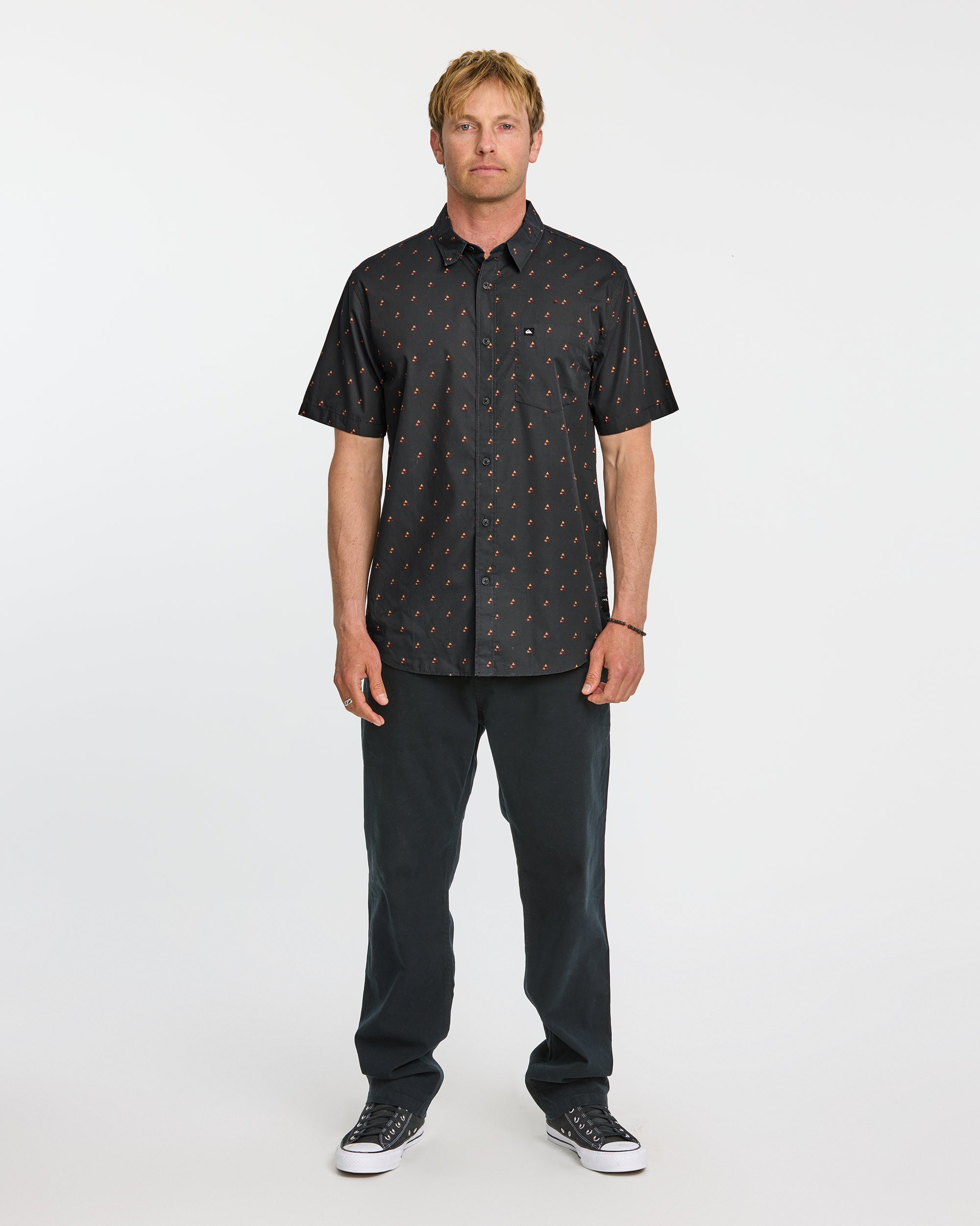 Kapu Mini Classics Short Sleeve Shirt - Black - Image 3
