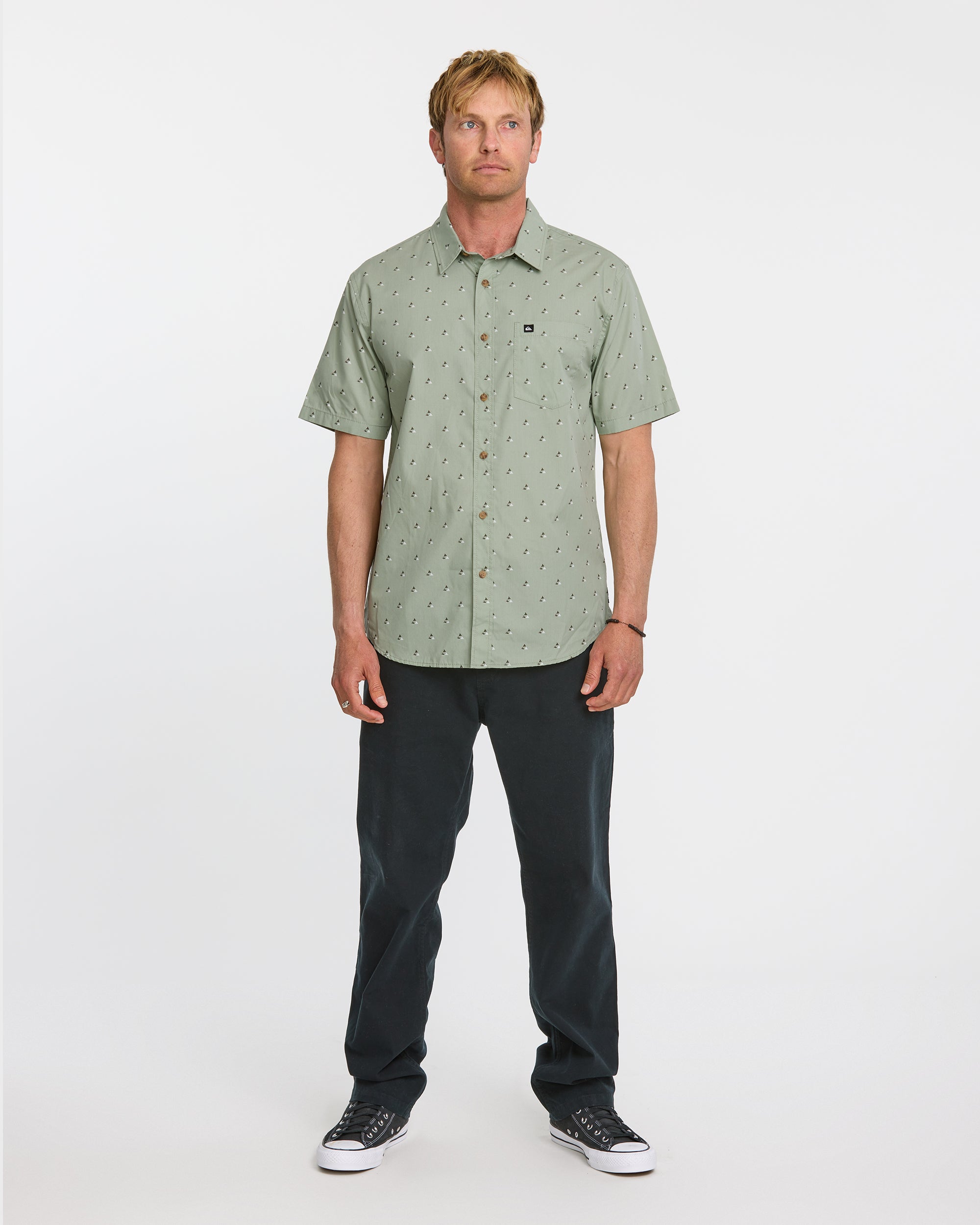 Kapu Mini Classics Short Sleeve Shirt - Herb - Image 3