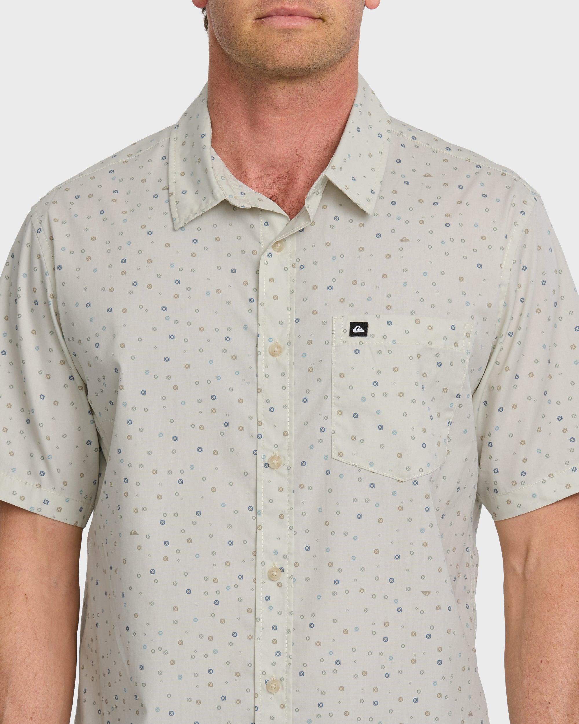 Freedom Mini Classic Short Sleeve Shirt - Silver Birch - Image 5