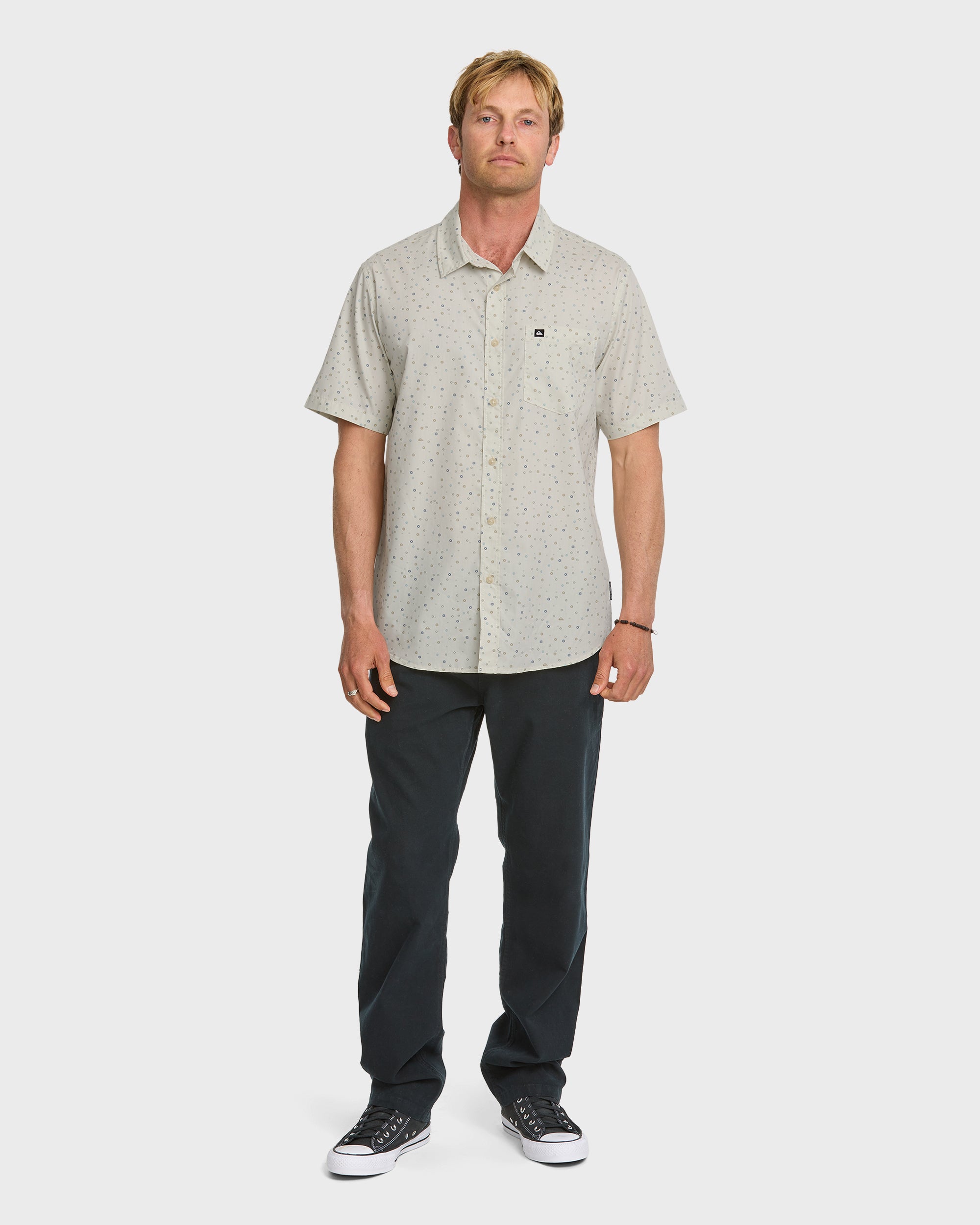 Freedom Mini Classic Short Sleeve Shirt - Silver Birch - Image 3