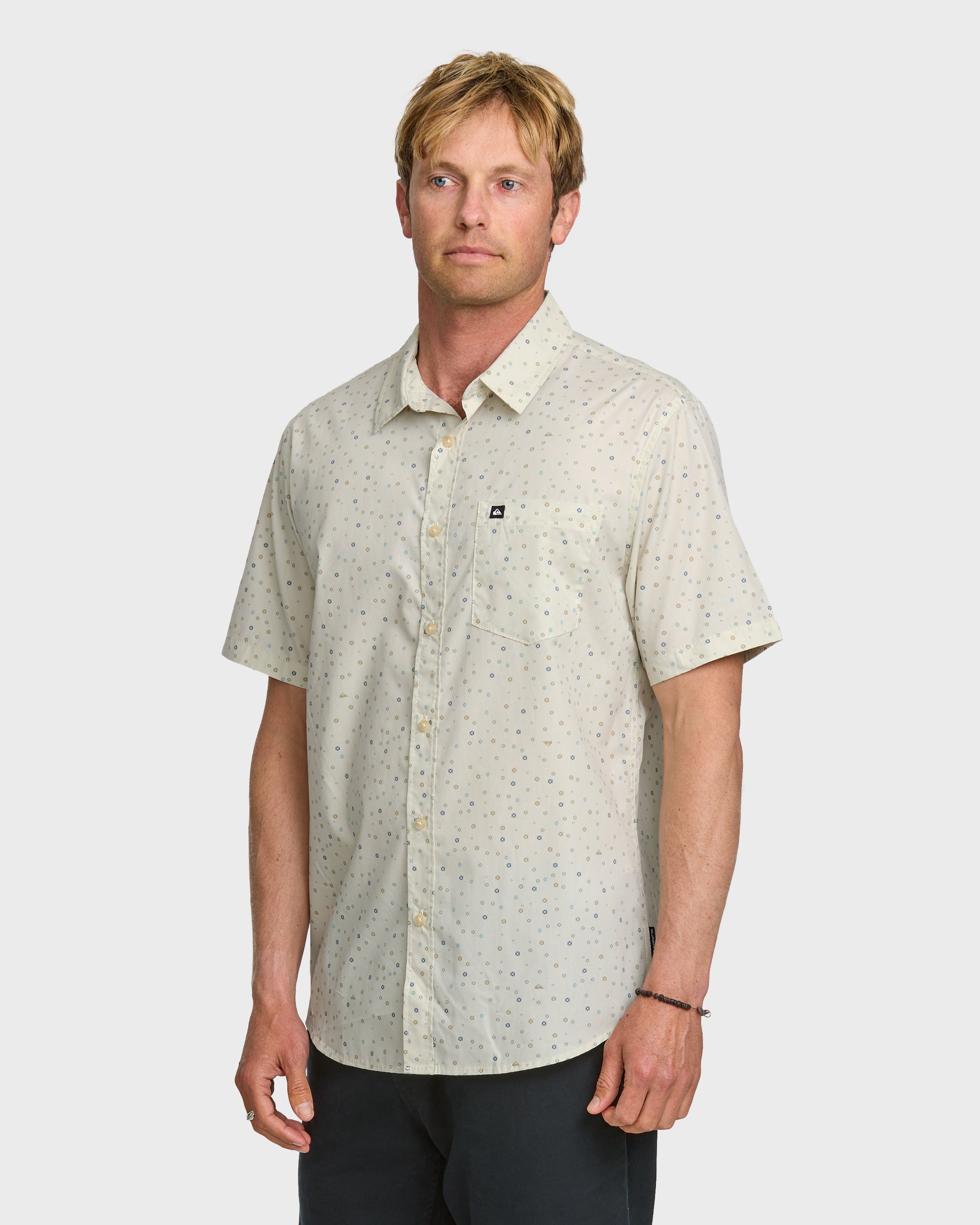 Freedom Mini Classic Short Sleeve Shirt - Silver Birch - Image 4