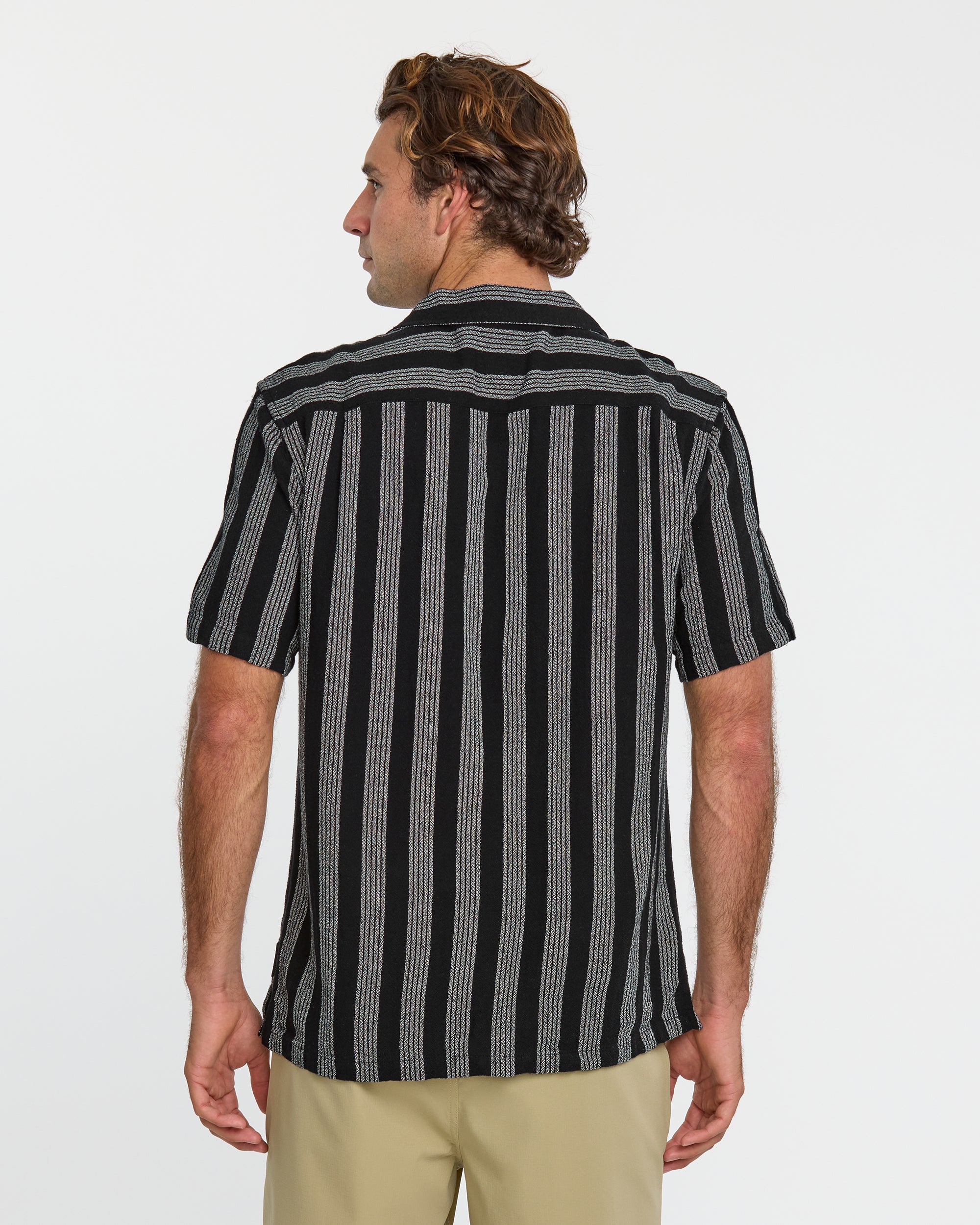 Nightfall Island Short Sleeve Shirt - Black - Image 2