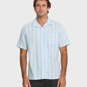 Nightfall Island Short Sleeve Shirt - Skyway