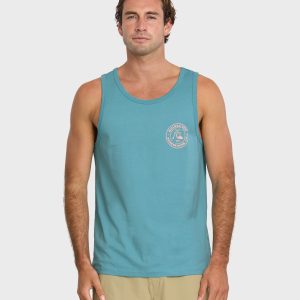 Bubbles Tank - Aqua Blue