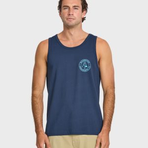 Bubbles Tank - Navy