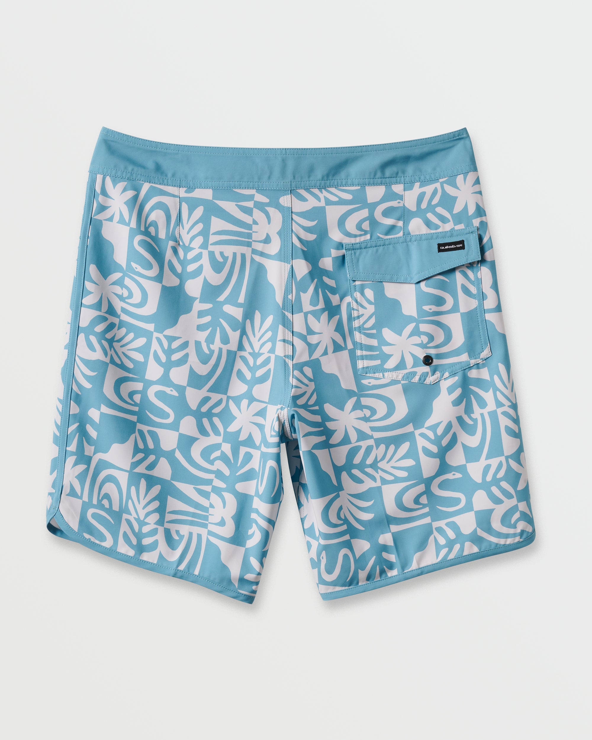 Surfsilk Scallop Terra 19 Boardshorts - Dusty Turquoise - Image 3