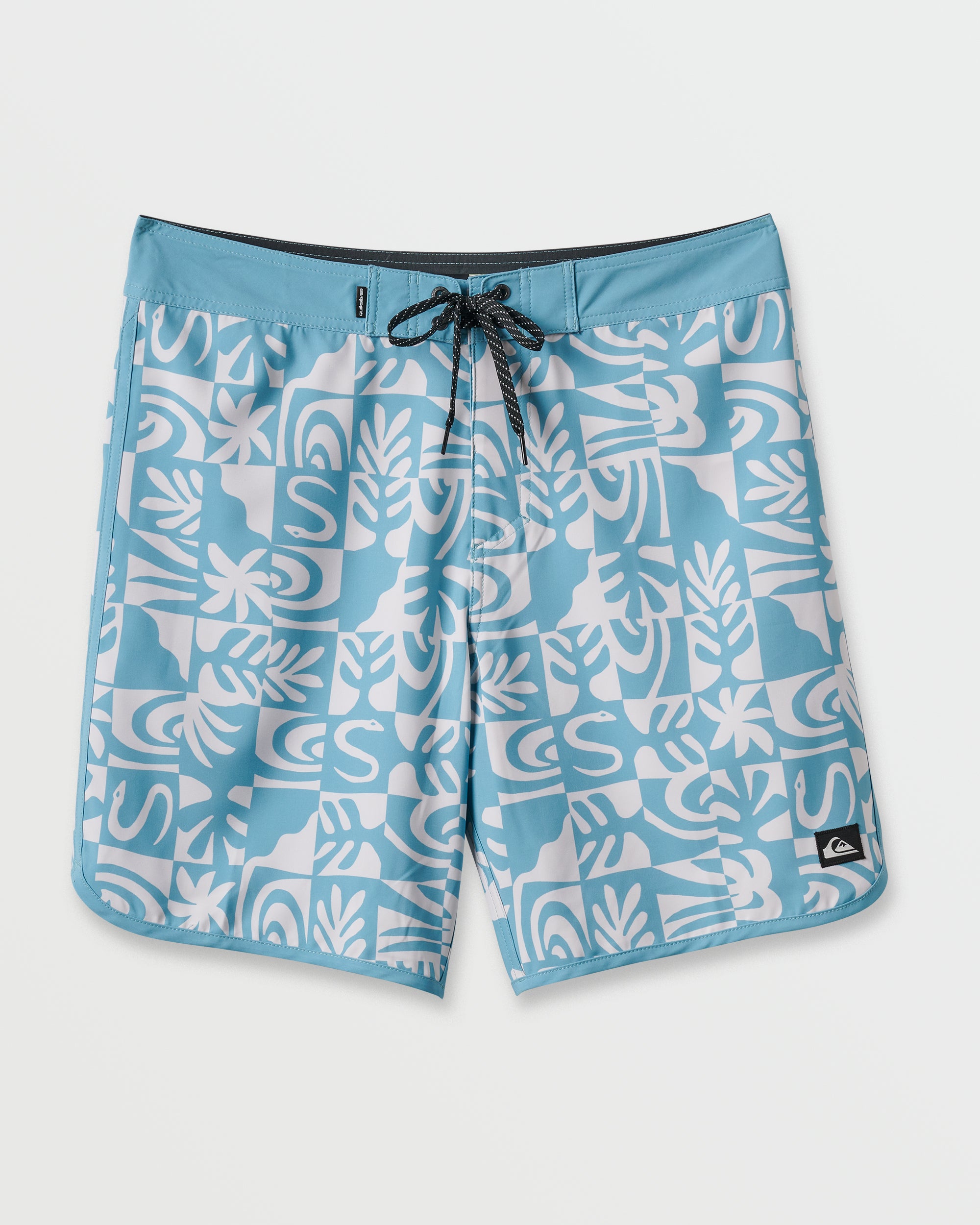 Surfsilk Scallop Terra 19 Boardshorts - Dusty Turquoise - Image 2
