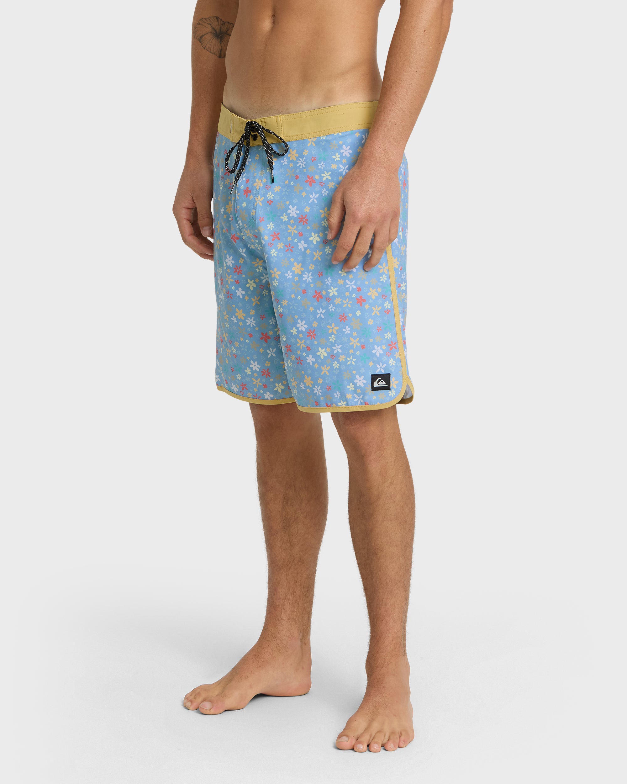 Surfsilk Scallop Ditsy 19 Boardshorts - Ashley Blue - Image 4