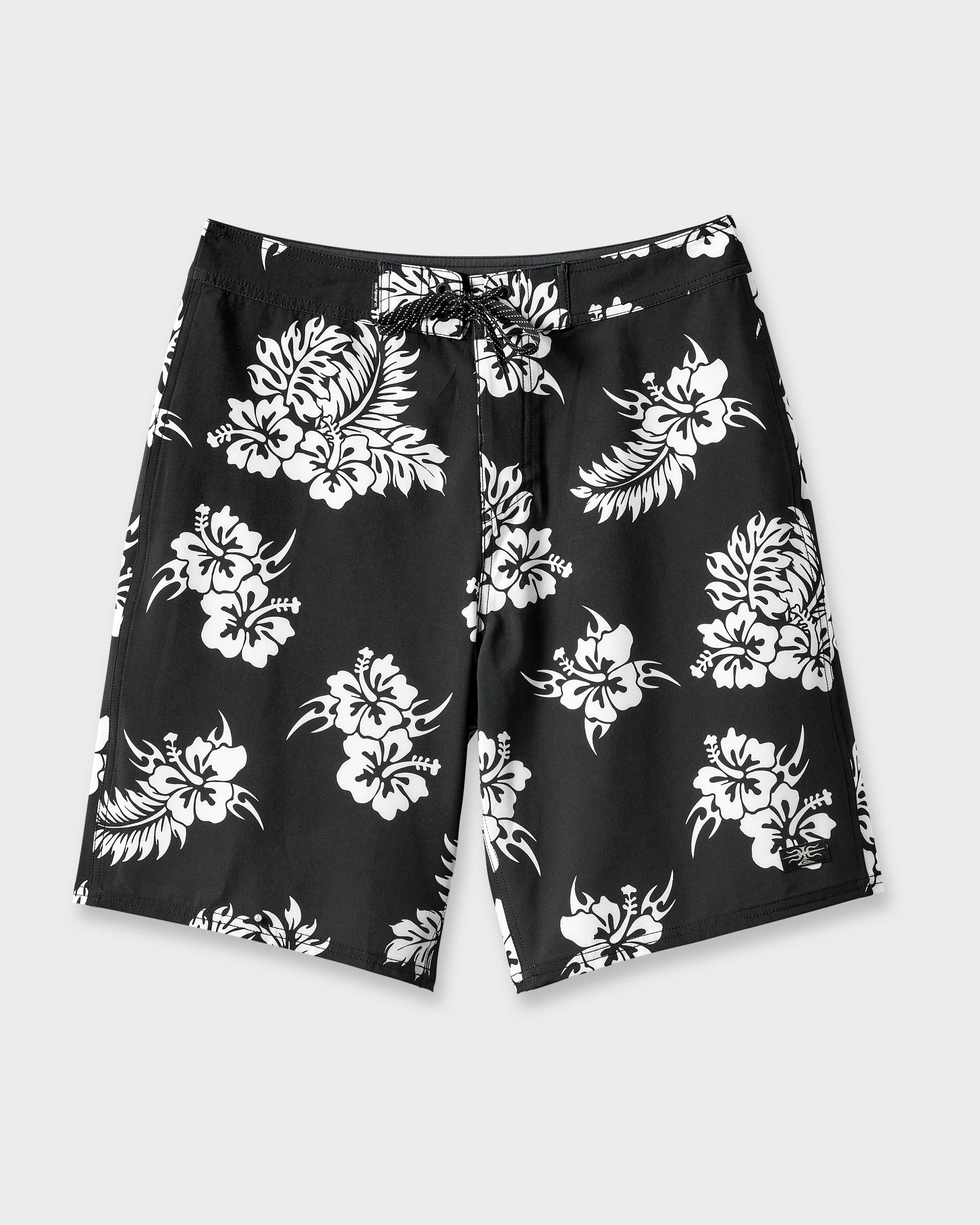 Mercury Floral 21 Boardshorts - Black - Image 2