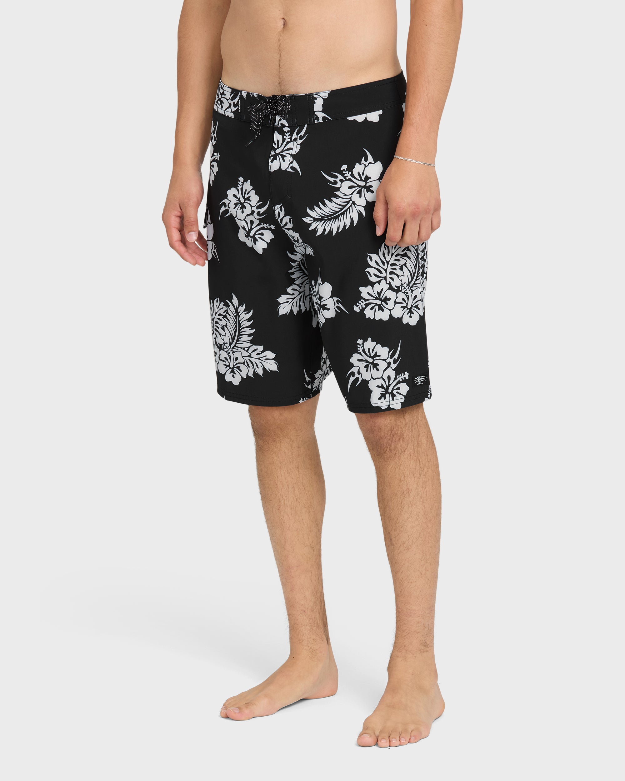 Mercury Floral 21 Boardshorts - Black - Image 6