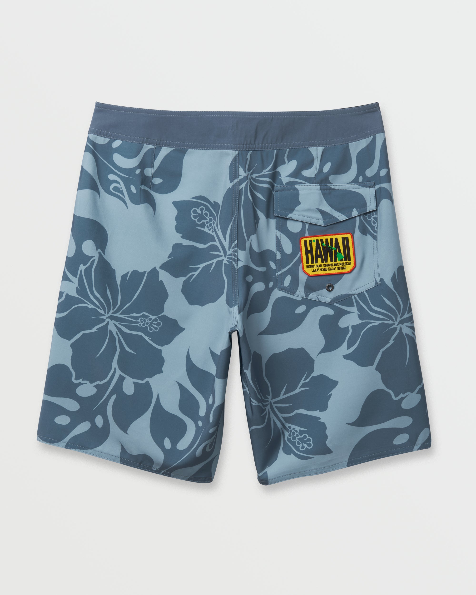 Surfsilk Hi Biscus Straight 20 Boardshorts - China Blue - Image 5