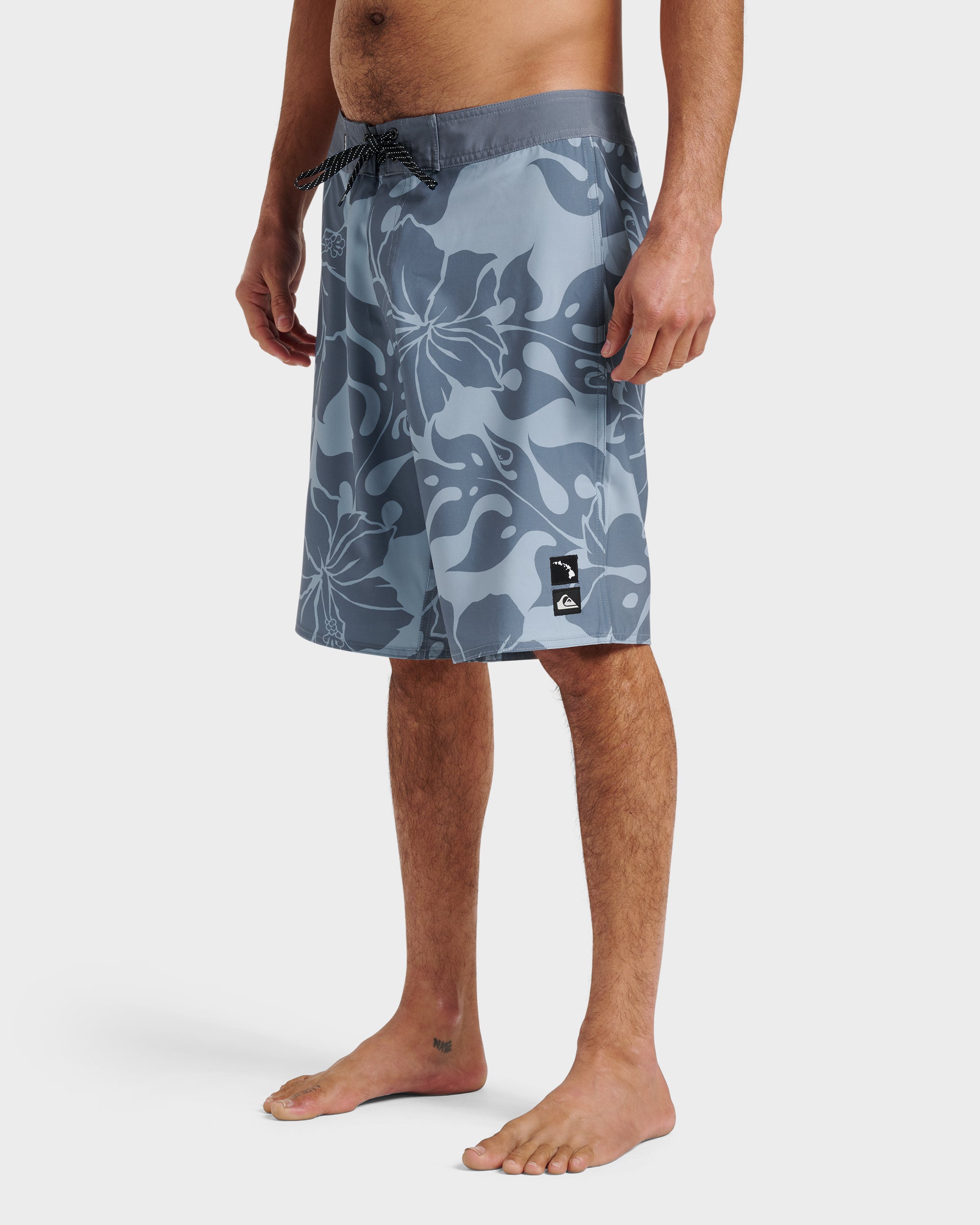 Surfsilk Hi Biscus Straight 20 Boardshorts - China Blue - Image 3