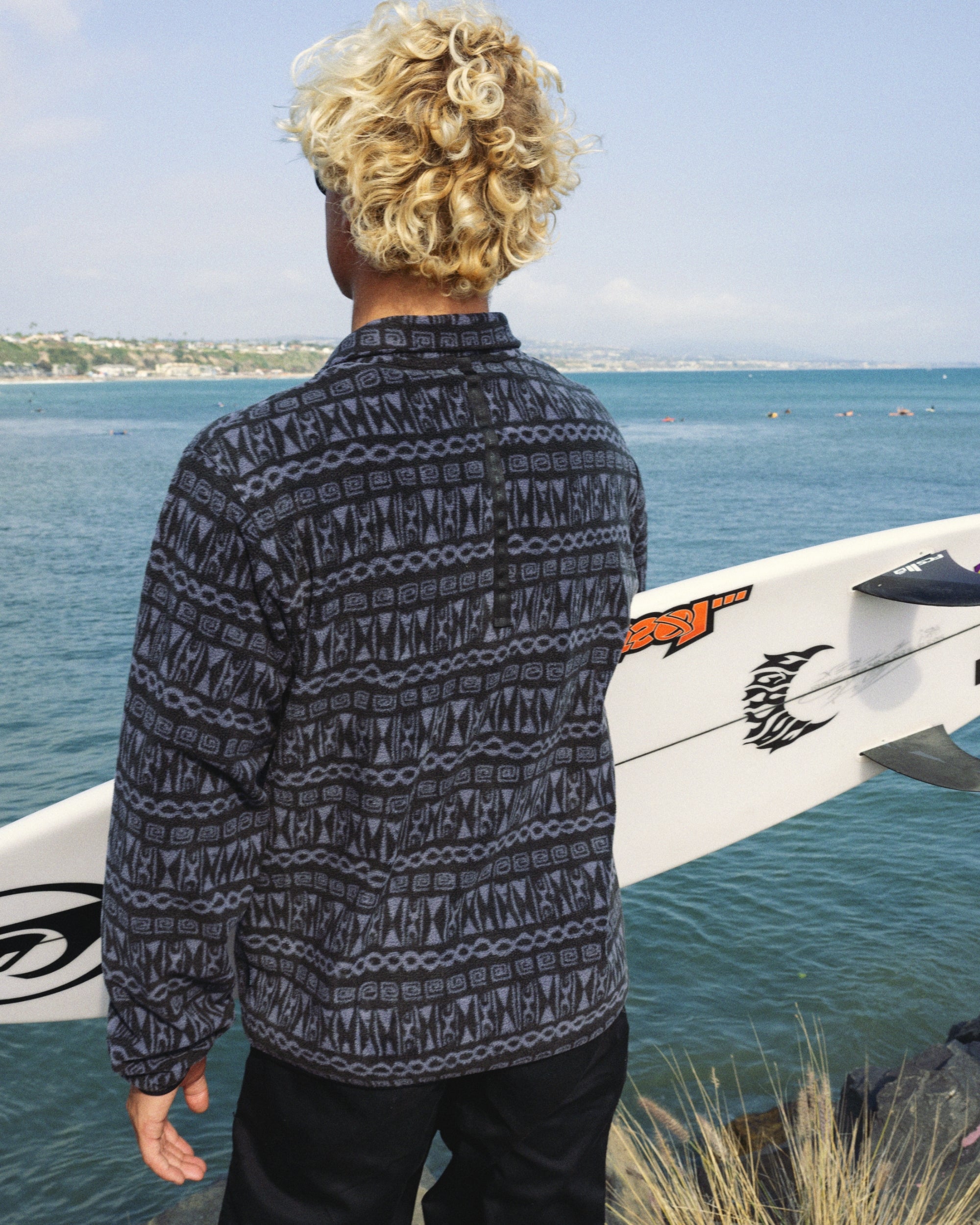 No Destination Technical Pullover Polar Fleece - Graystone - Image 8