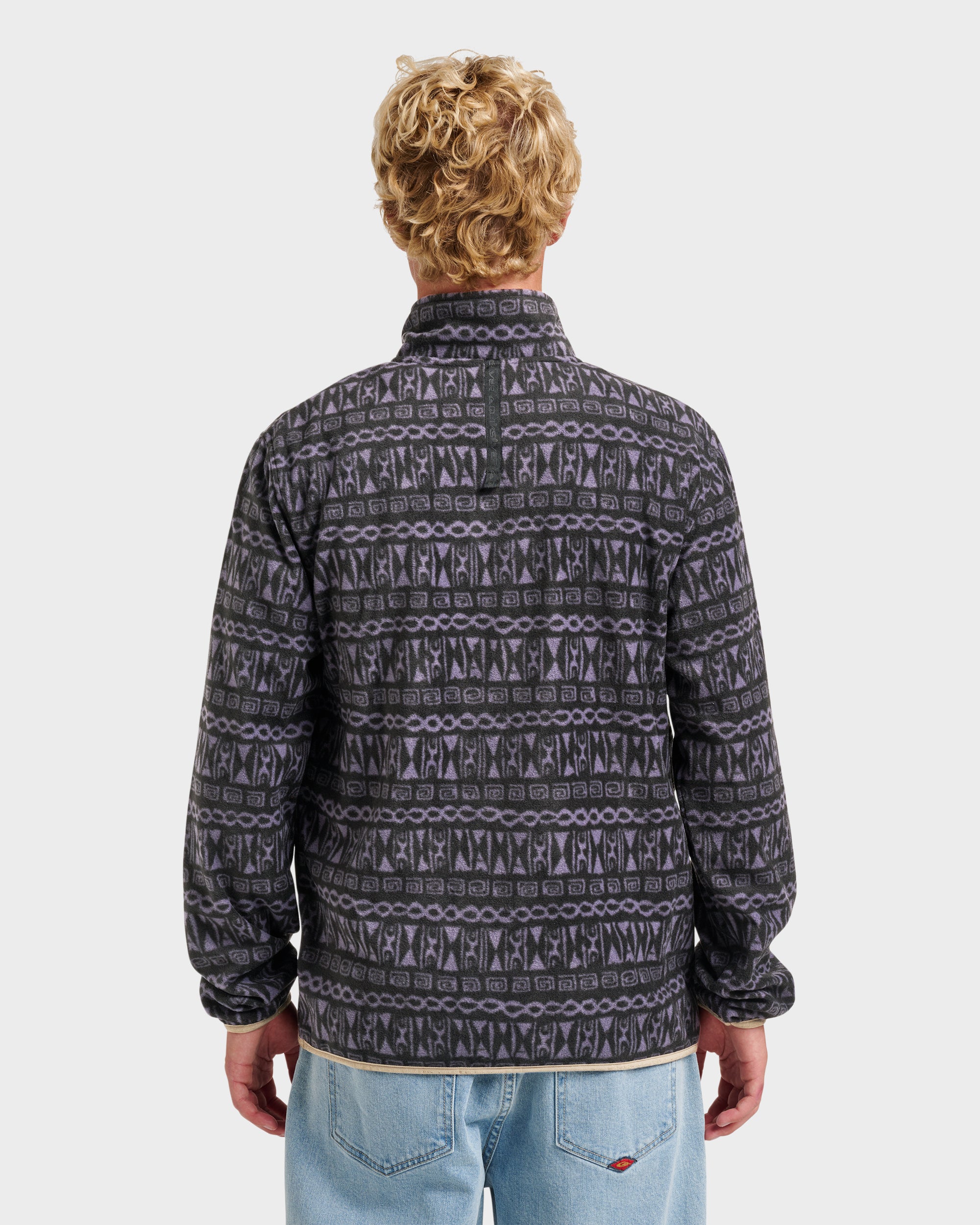 No Destination Technical Pullover Polar Fleece - Graystone - Image 3