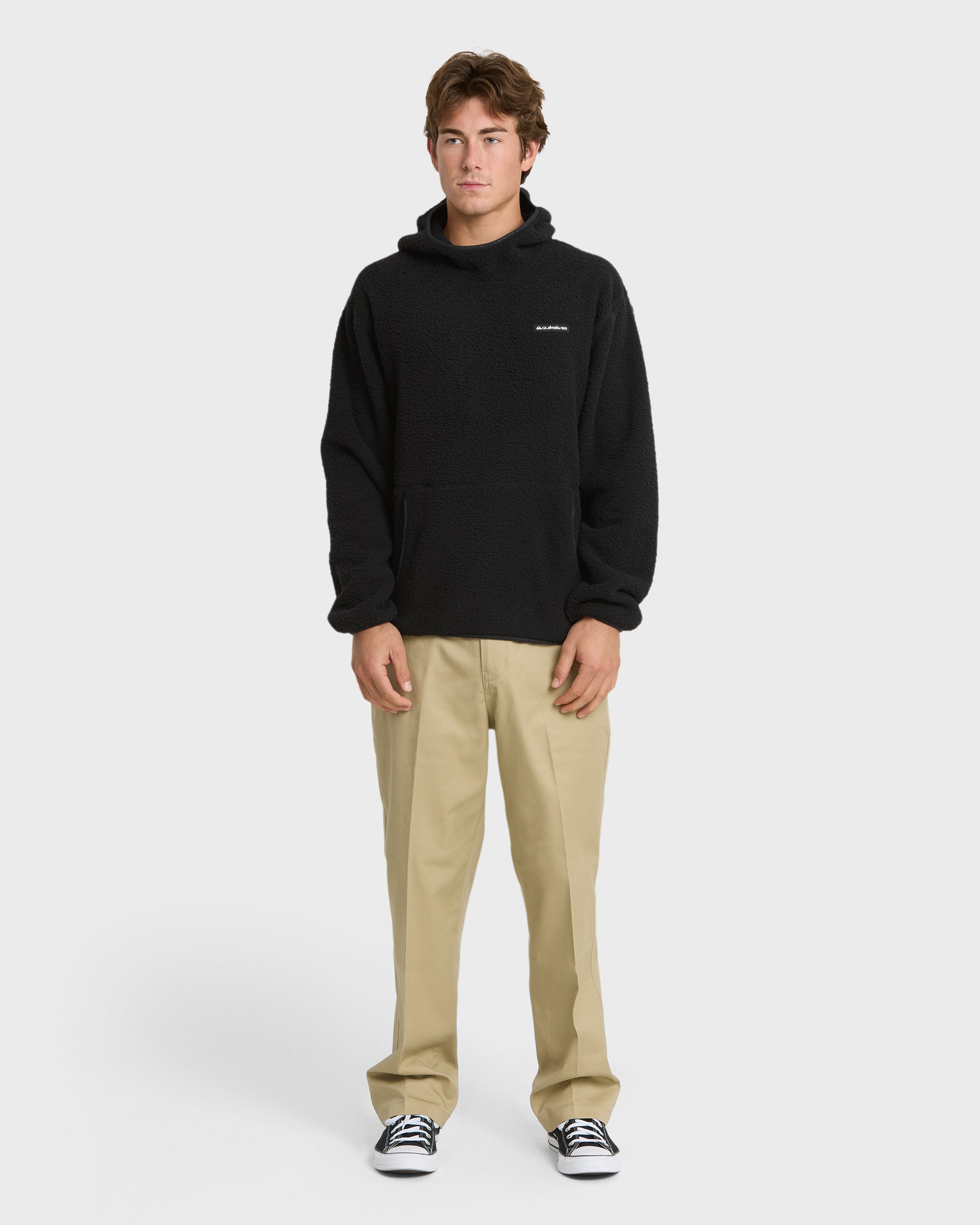 Warm Up Technical Hoodie - Black - Image 3