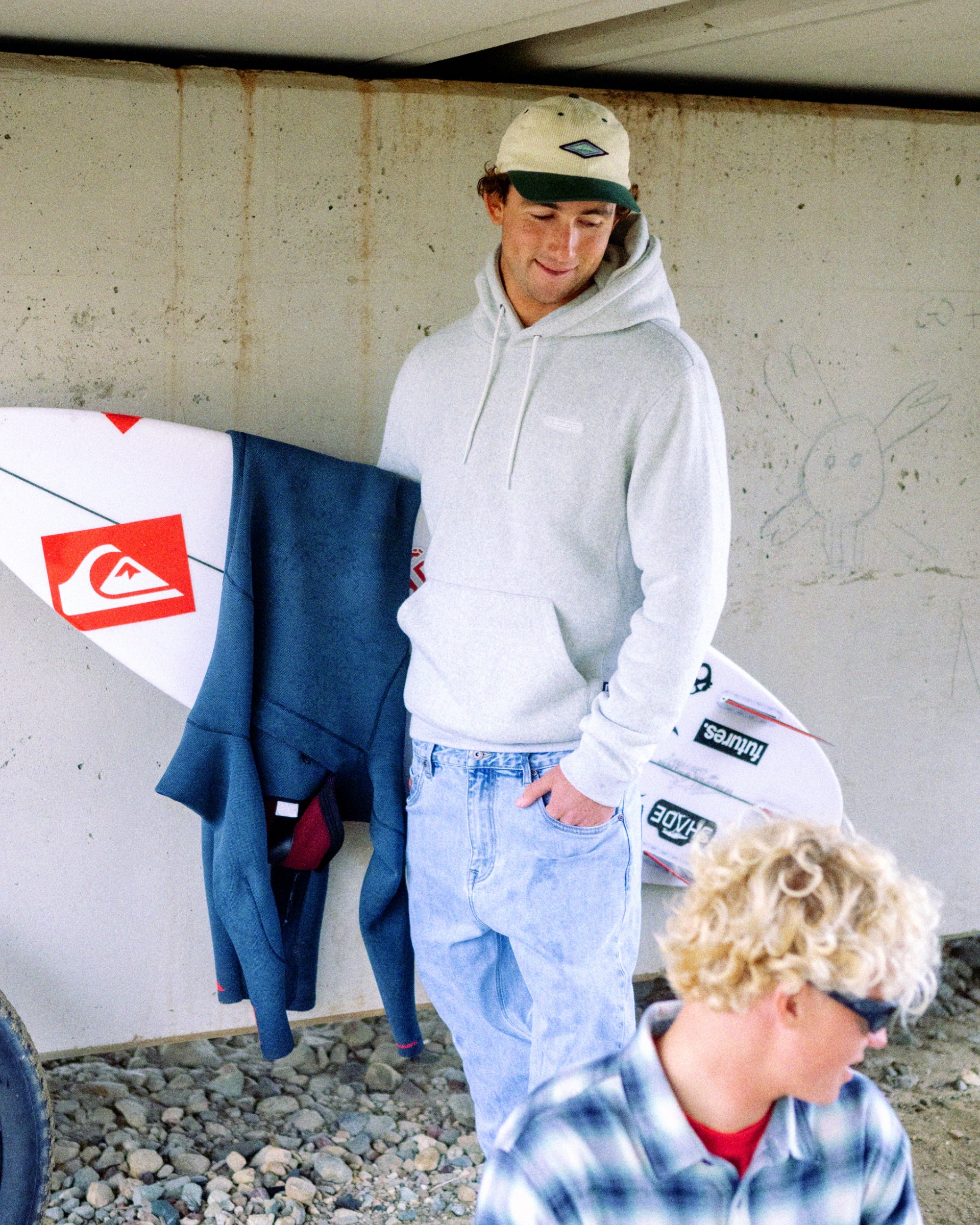 Keller Hoodie - Light Gray Heather - Image 8
