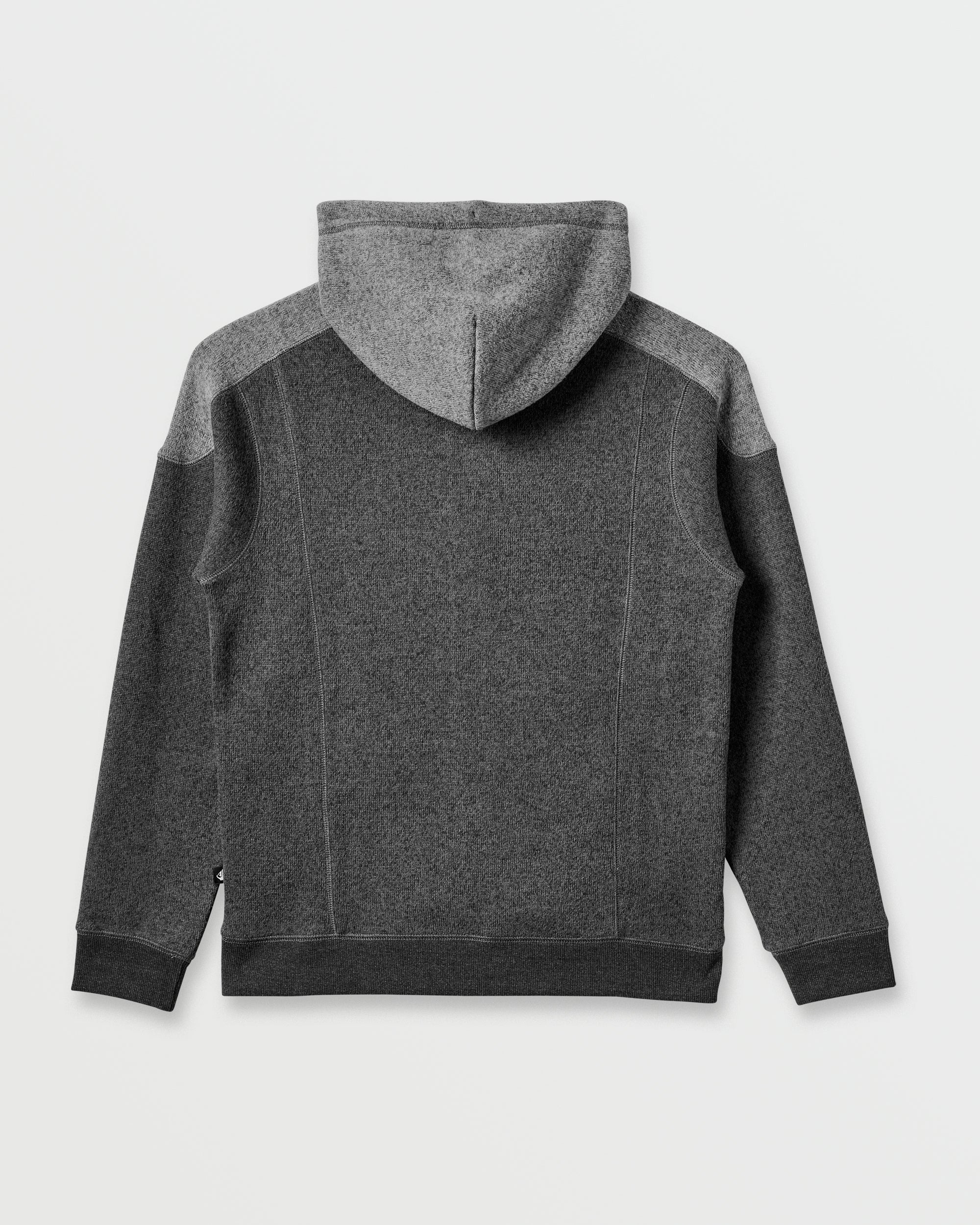 Keller Zip Hoodie - Black Heather - Image 6