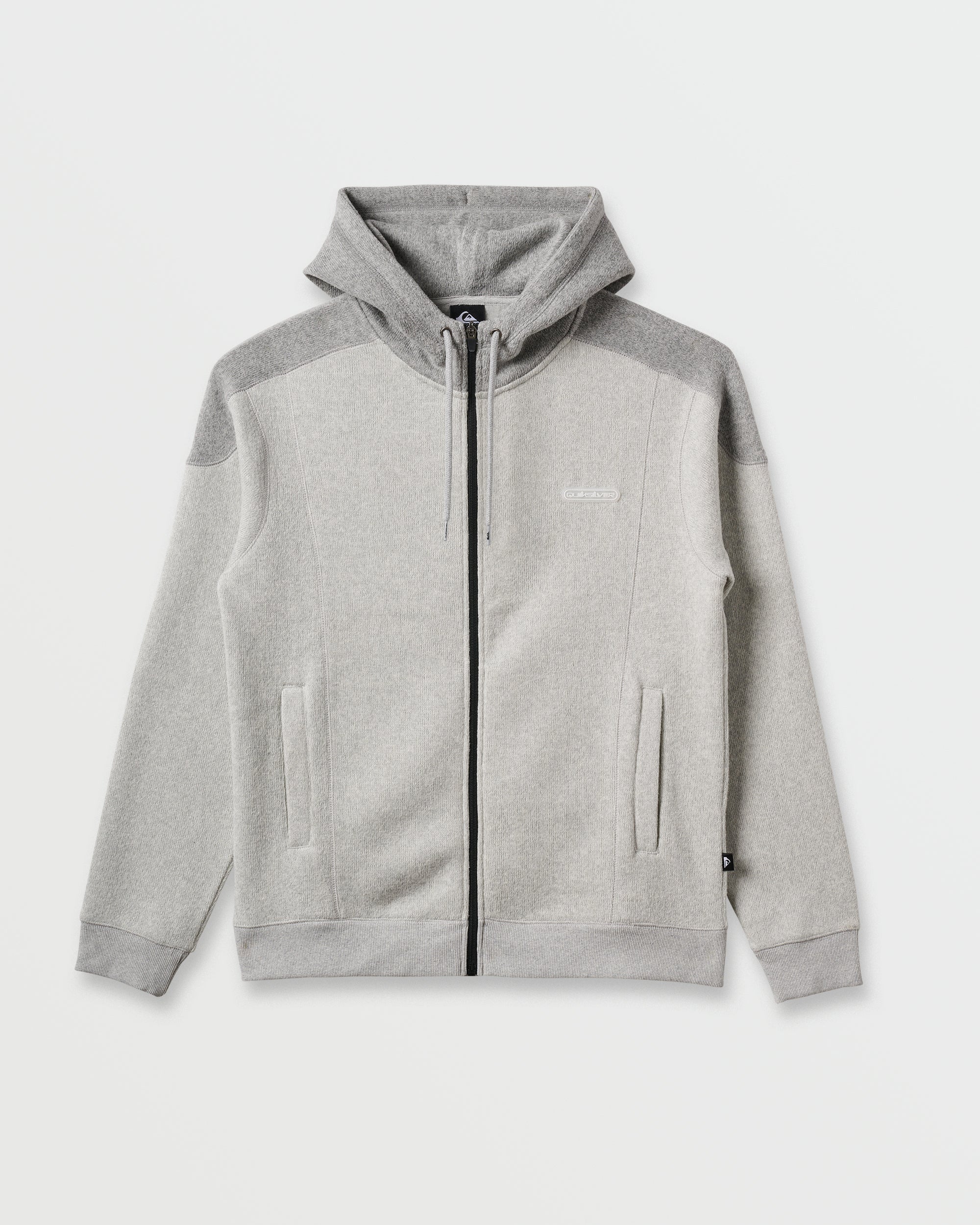 Keller Zip Hoodie - Light Gray Heather - Image 5