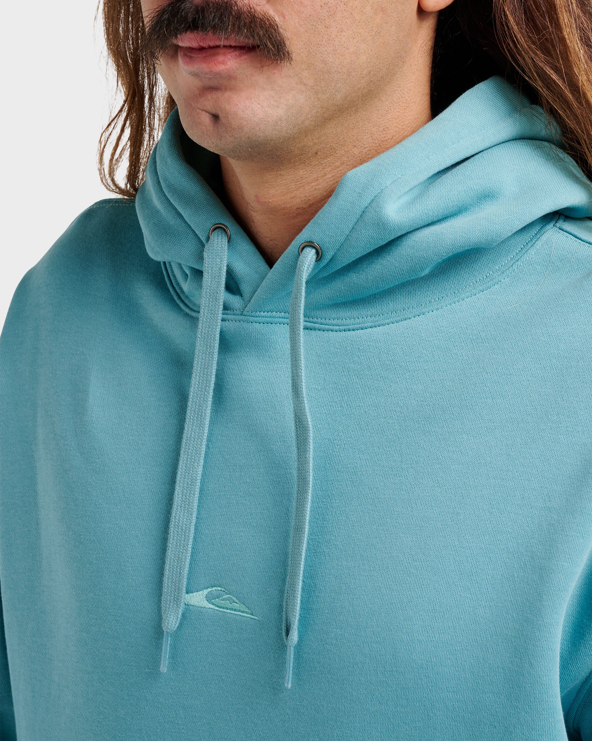 Passage Logo Hoodie - Dusty Turquoise - Image 4
